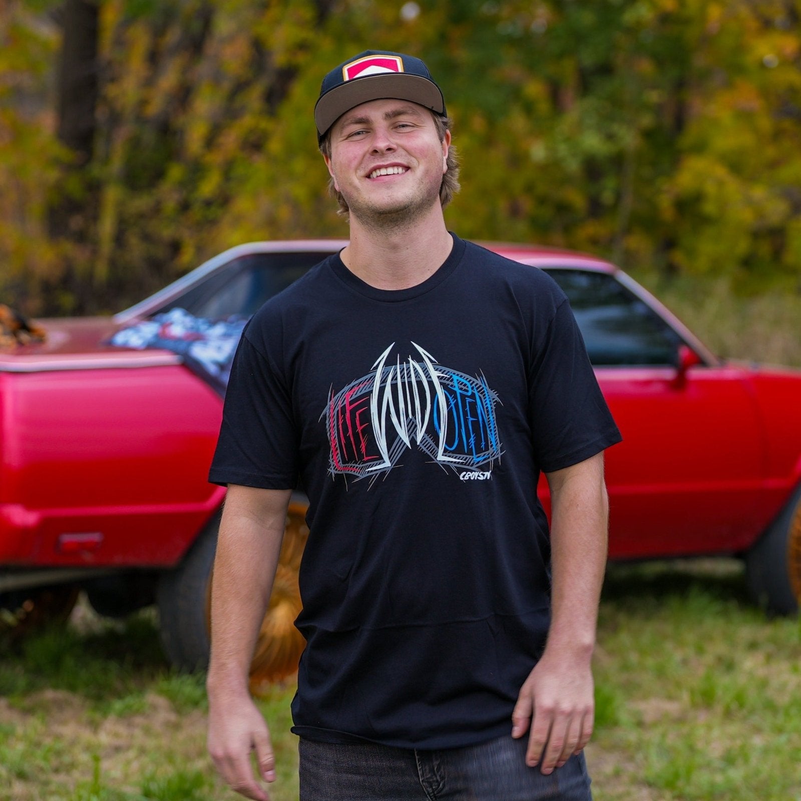 Life Wide Open Goggles - T-shirt
