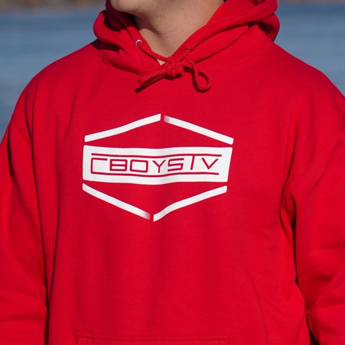 Hoodie - Red Beam
