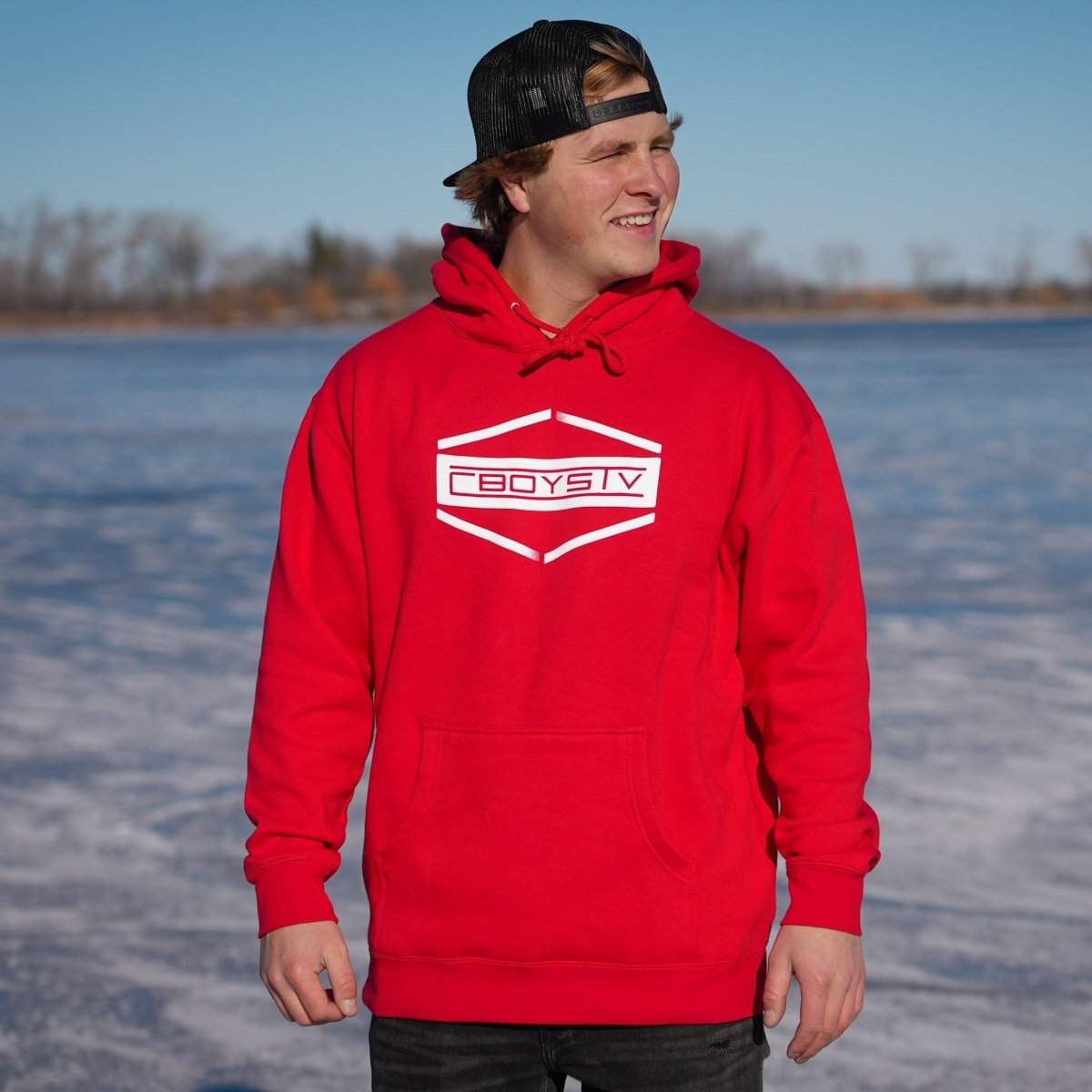 Hoodie - Red Beam