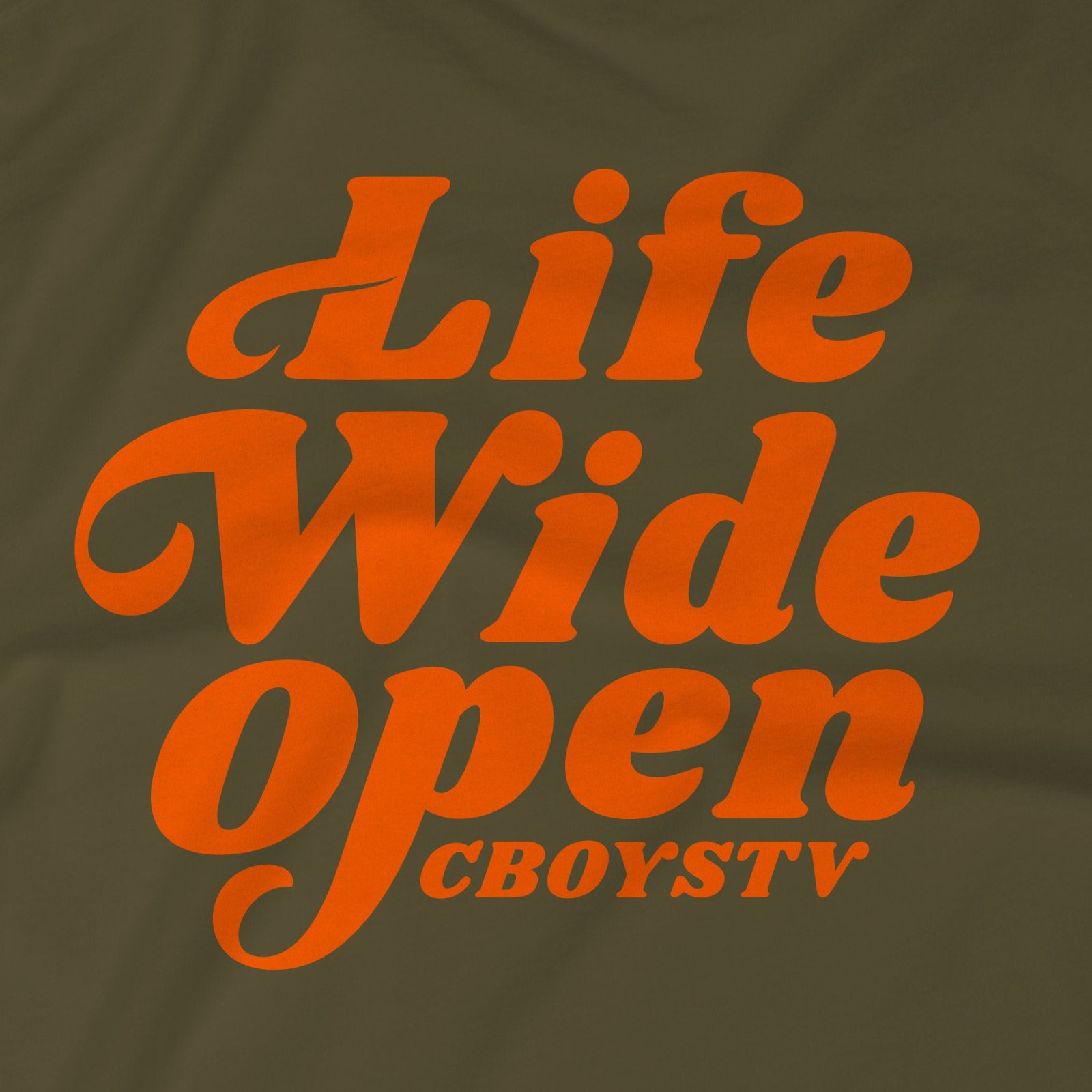 Army Green Have A Nice Day T-shirt