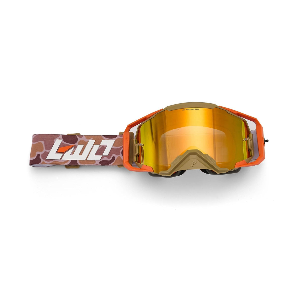 LWOGear Desert Camo Moto Goggles