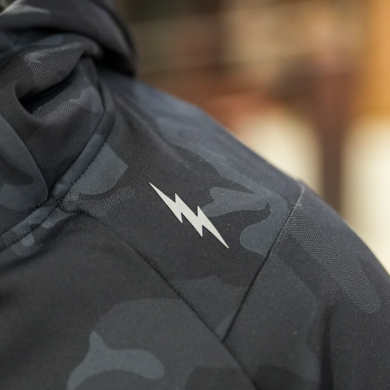 Black Camo Performance Hoodie