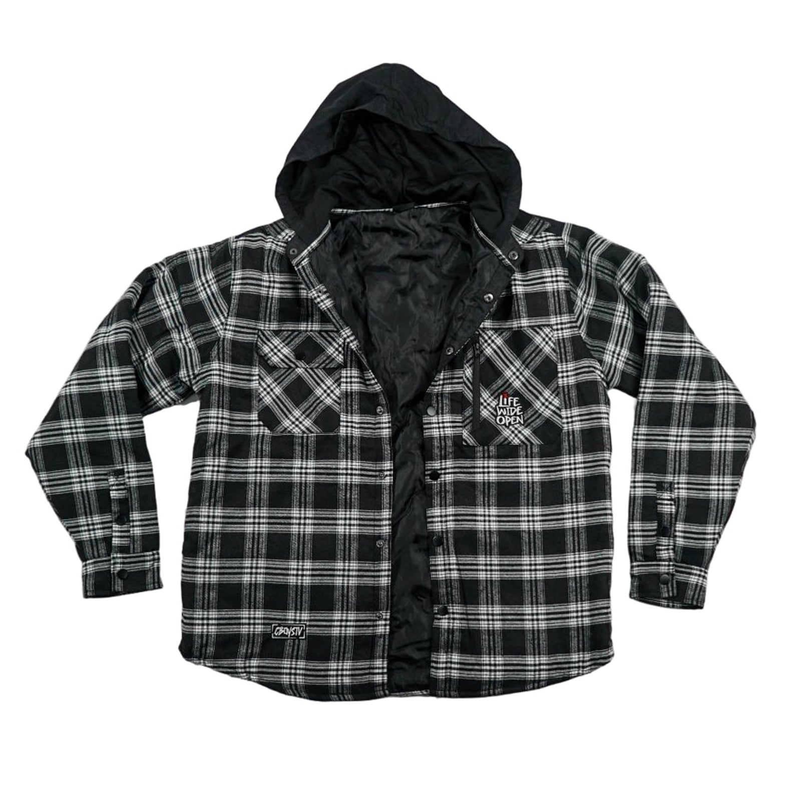 LWO Black Flannel Jacket