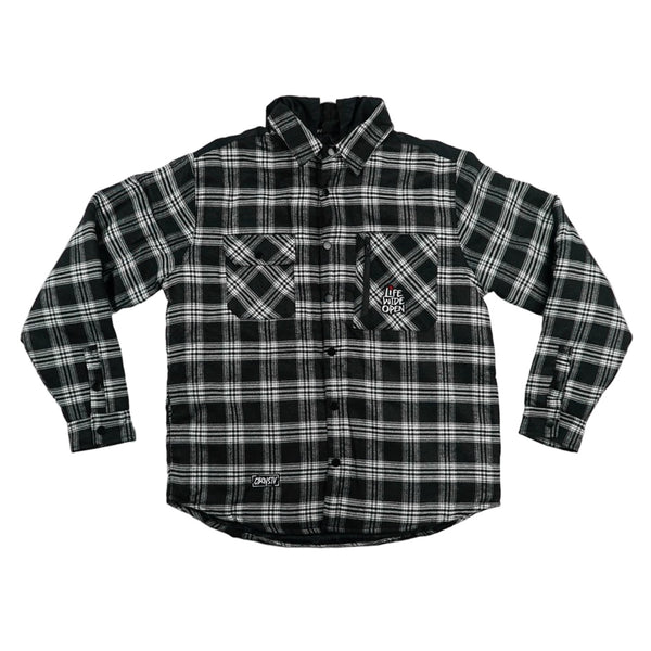 LWO Black Flannel Jacket