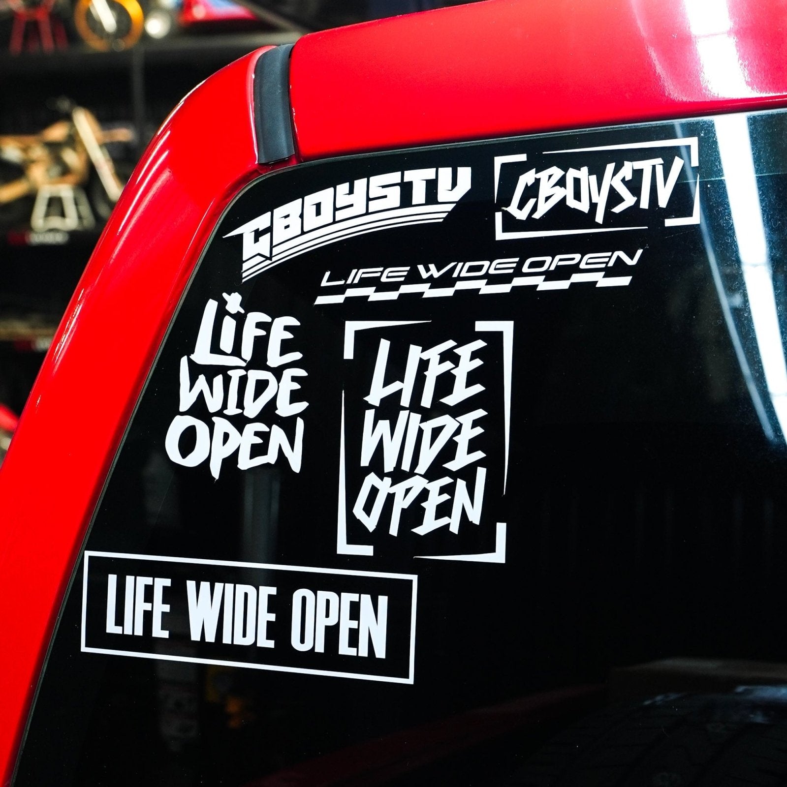 LWO Car Decal Kit (6 Designs)