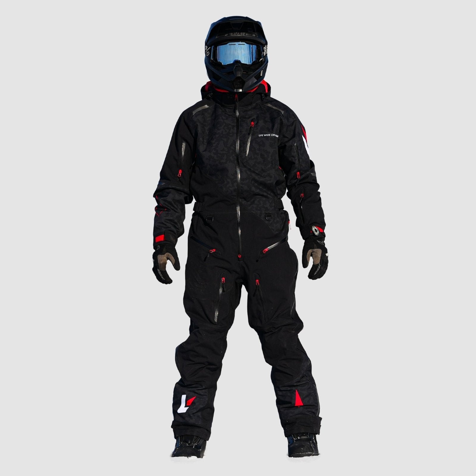 Black and Grey Mono Suit