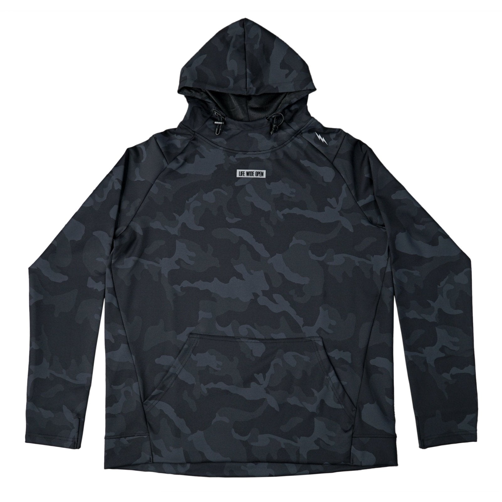 Black Camo Performance Hoodie