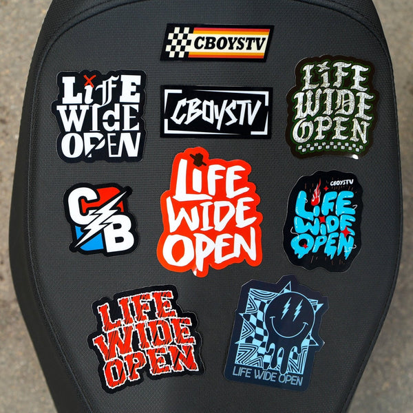 Fast Pass Sticker Pack CboysTV