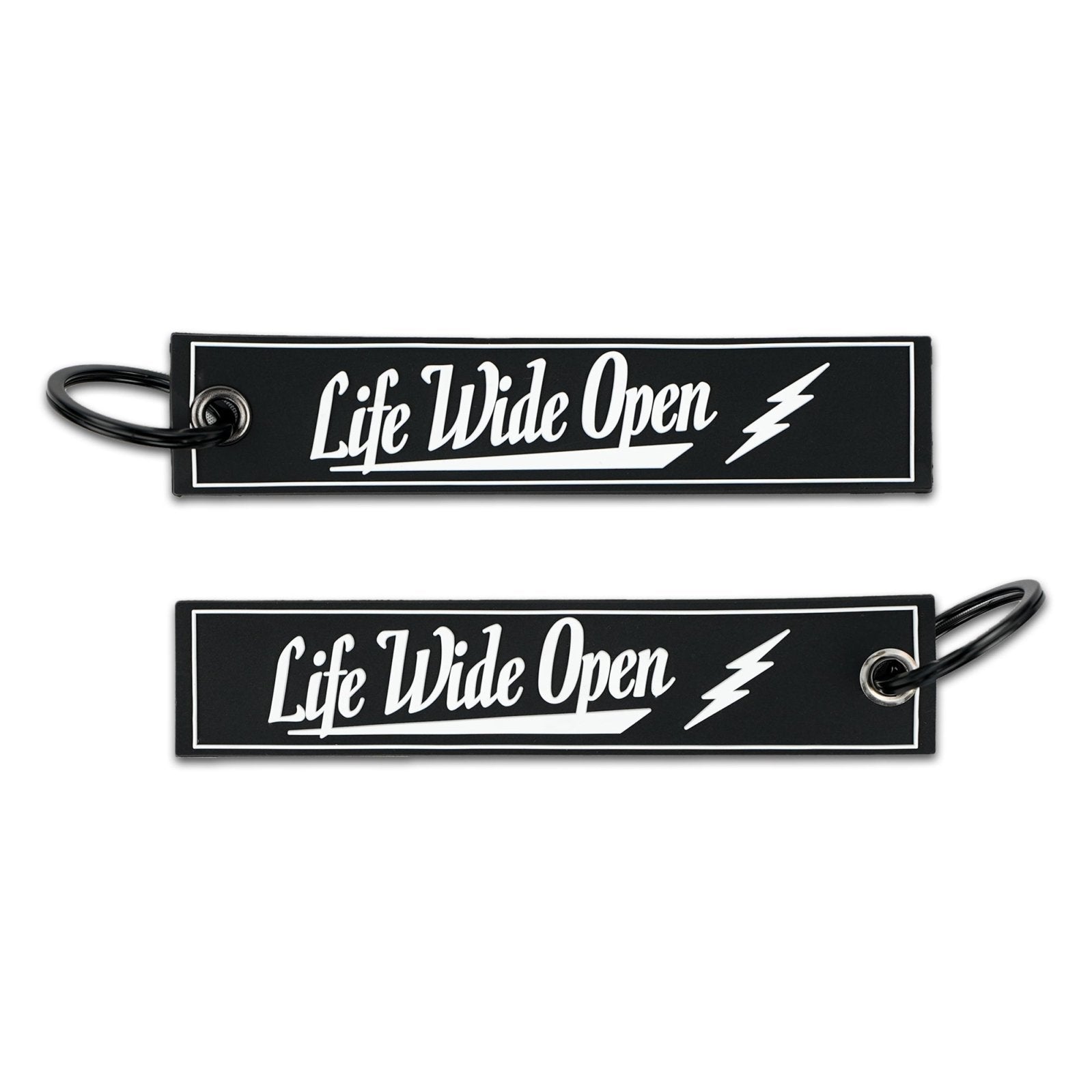 Black Rubber Milwaukee Jet Tag