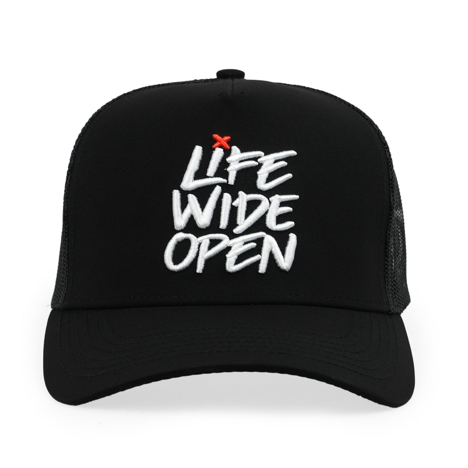 LWO Red X Curved Brim  Embroidery Hat