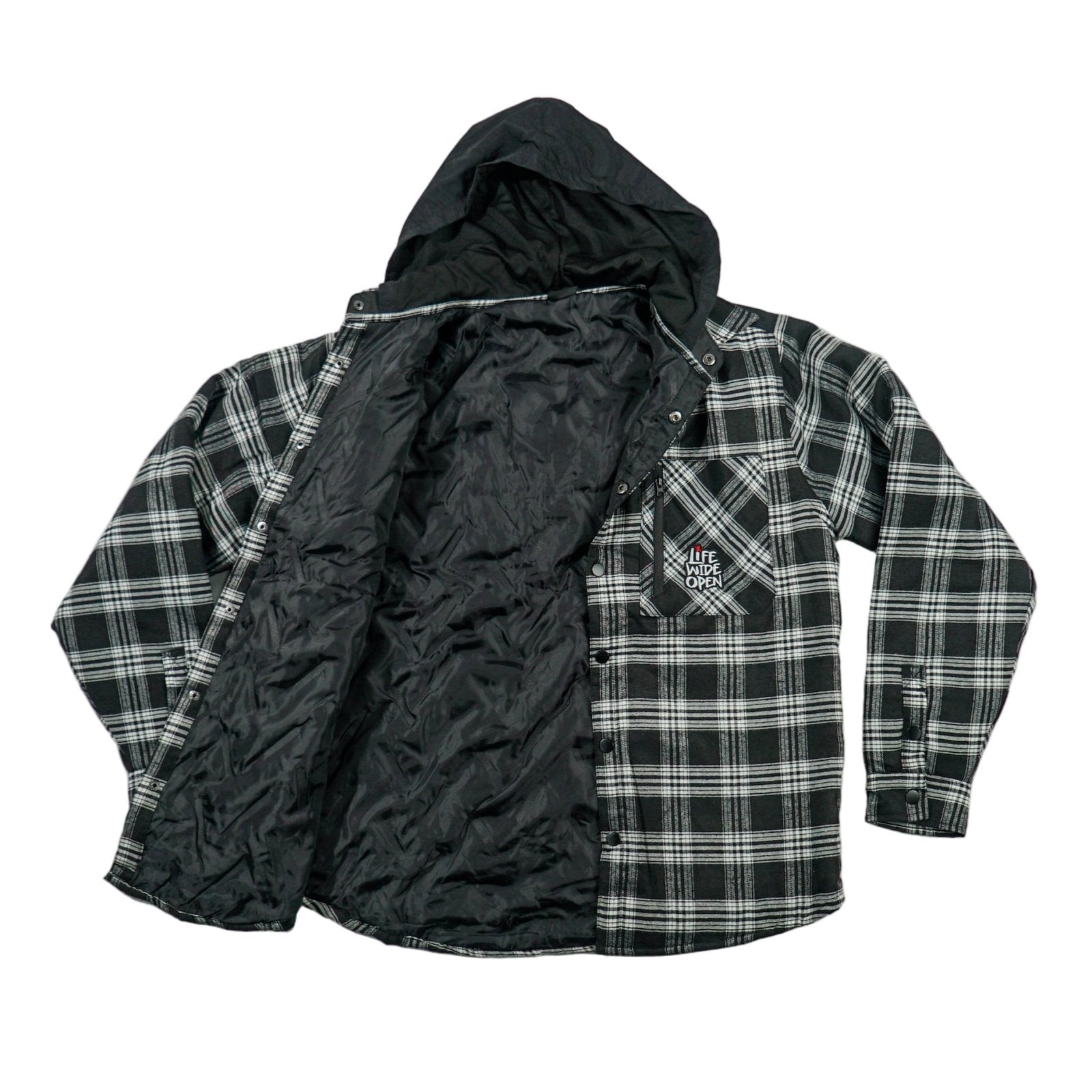 LWO Black Flannel Jacket
