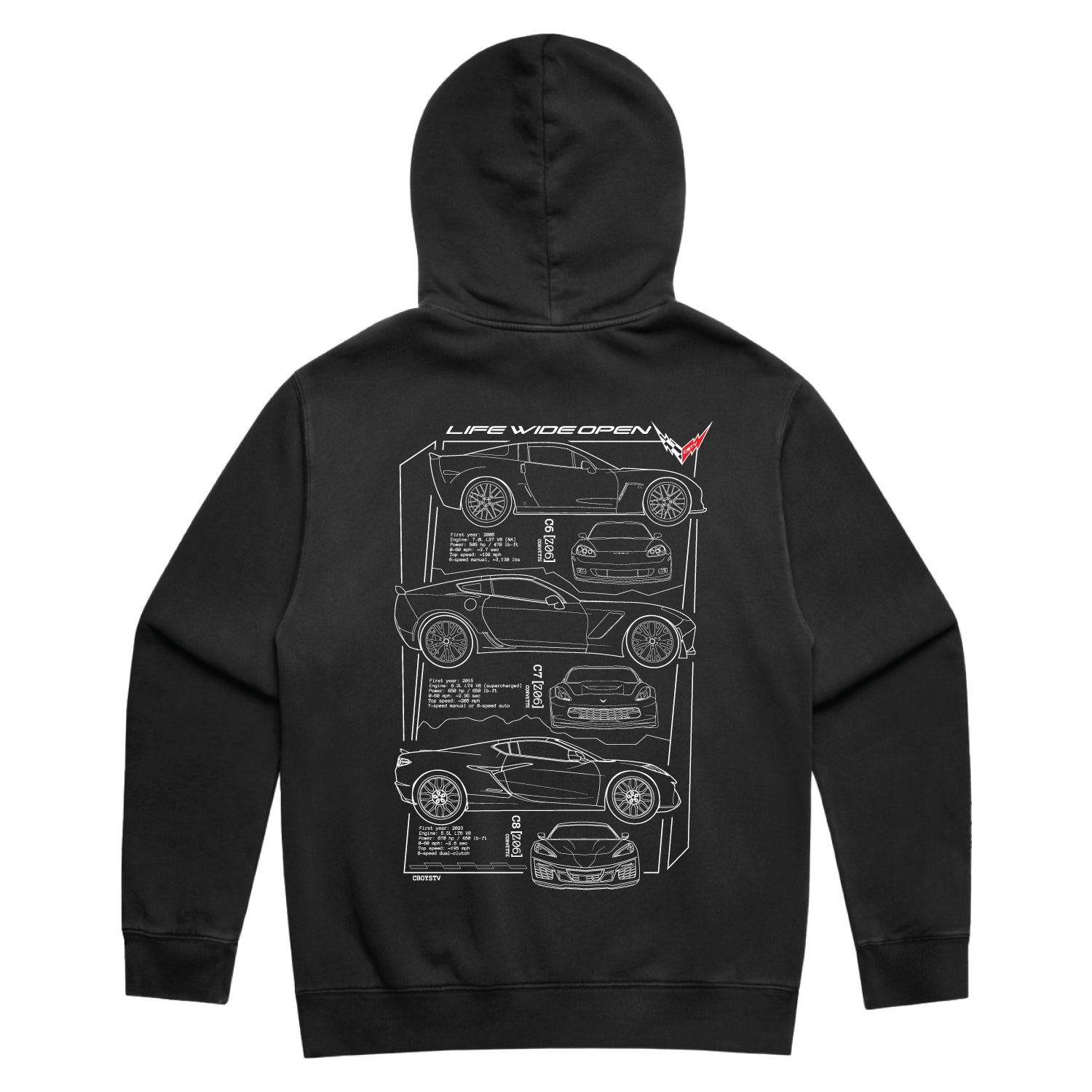 Z06 Tech Spec Hoodie
