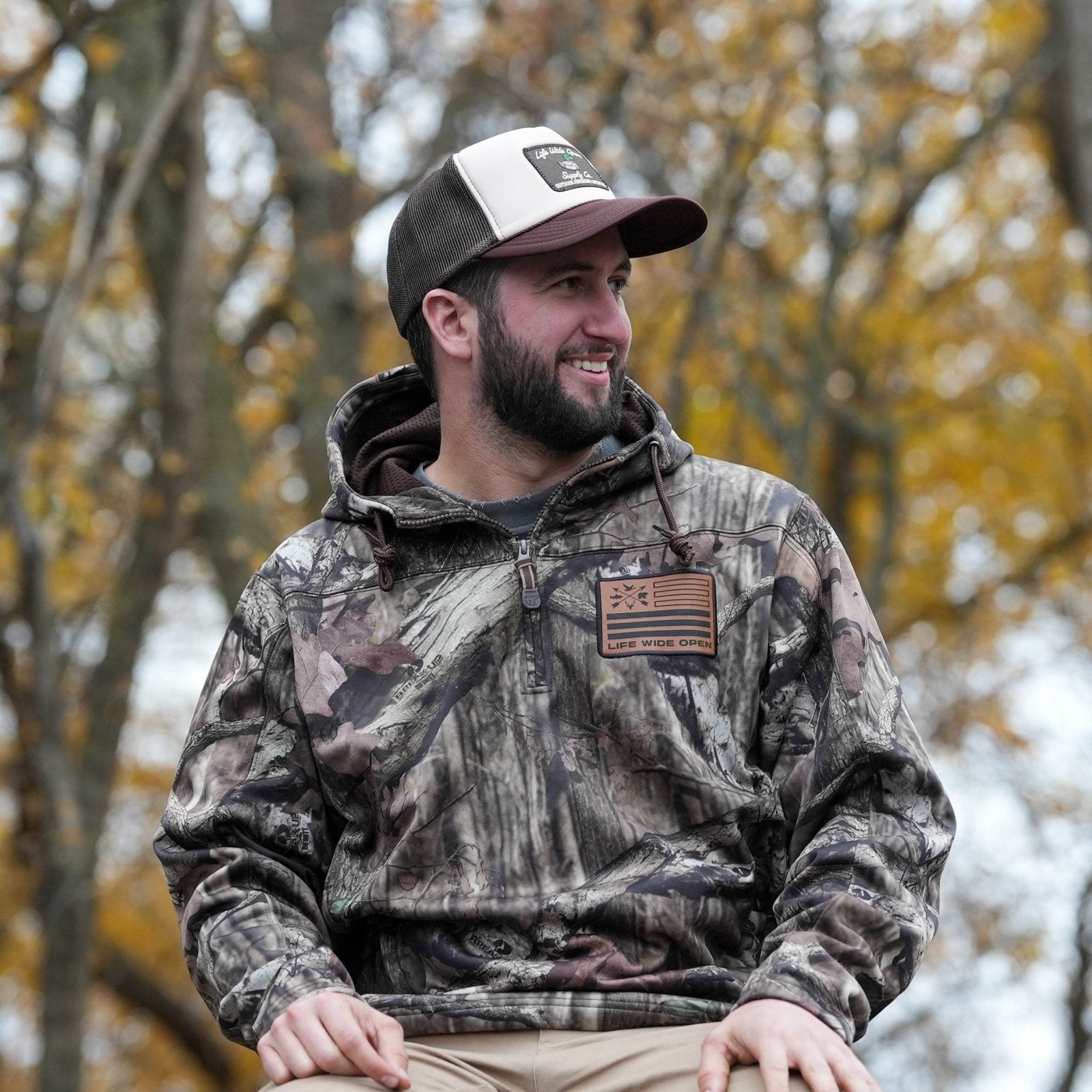 Freedom Outdoors Camo Quarter Zip