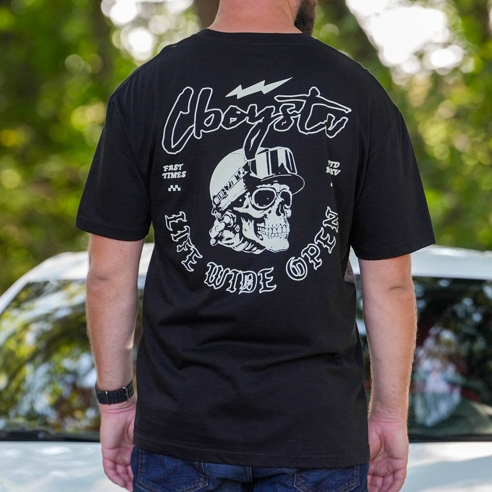 トップス c-boy style Chrome Beat (No.75) Chrome Hearts Tee