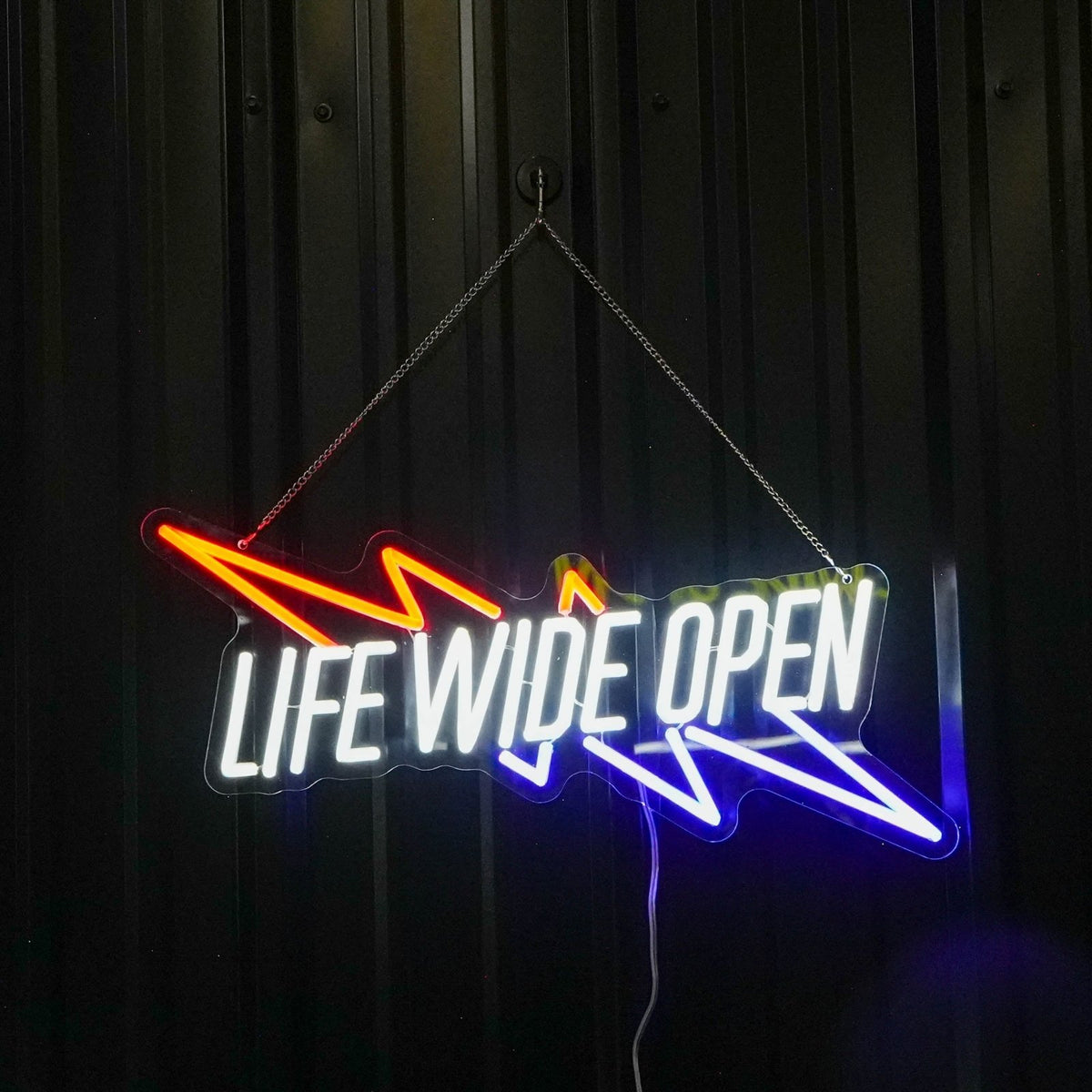 LED LWO BOLT Sign