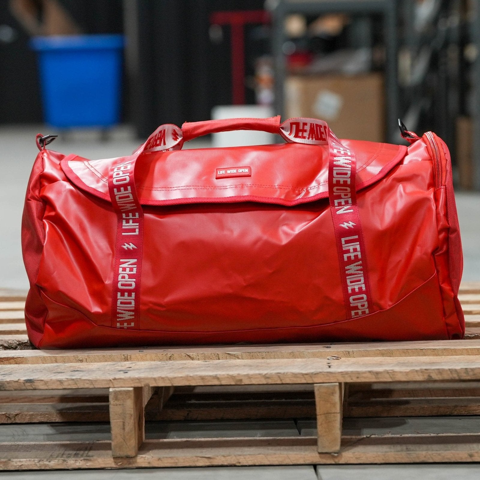 Red Duffel Bag