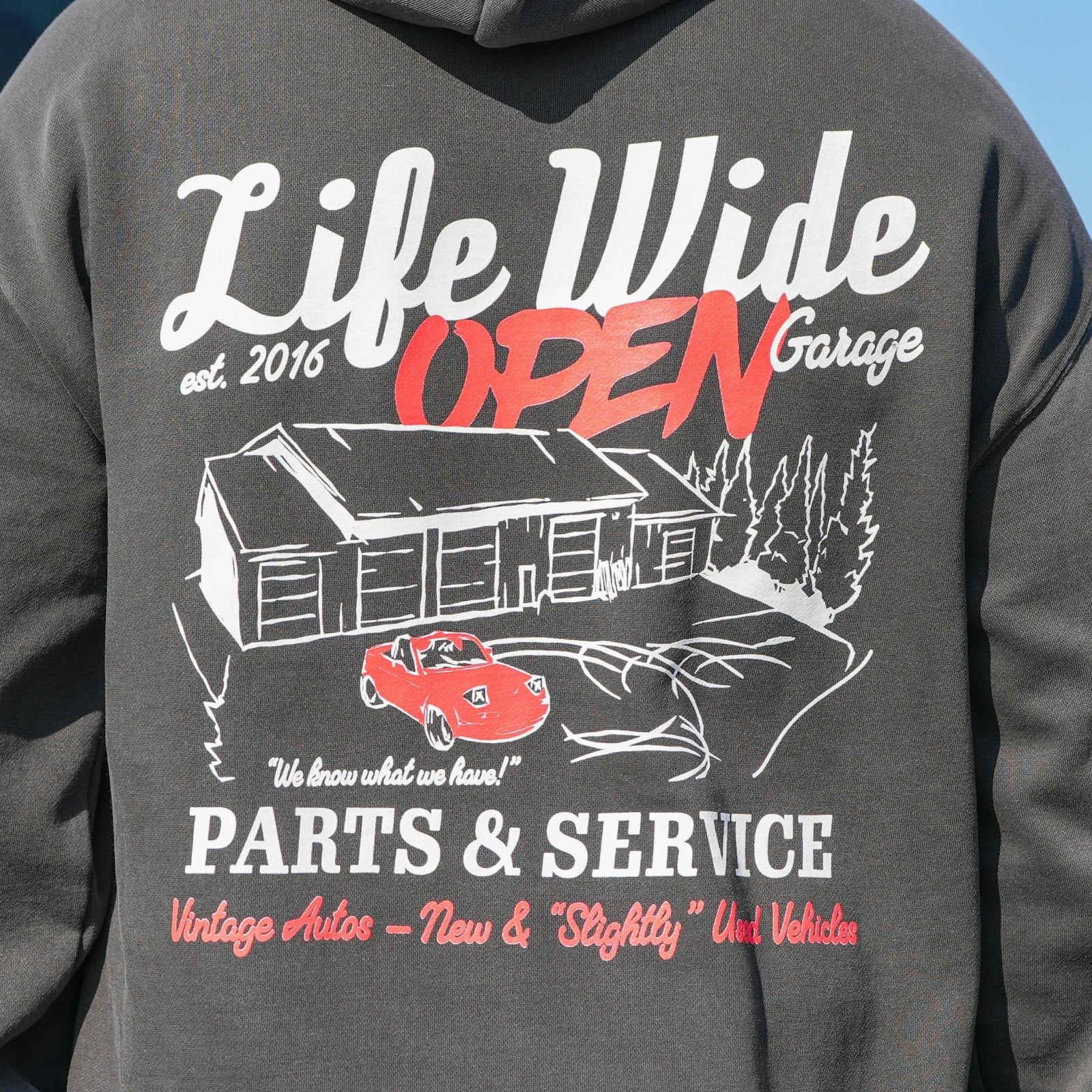 Parts and Service Hoodie