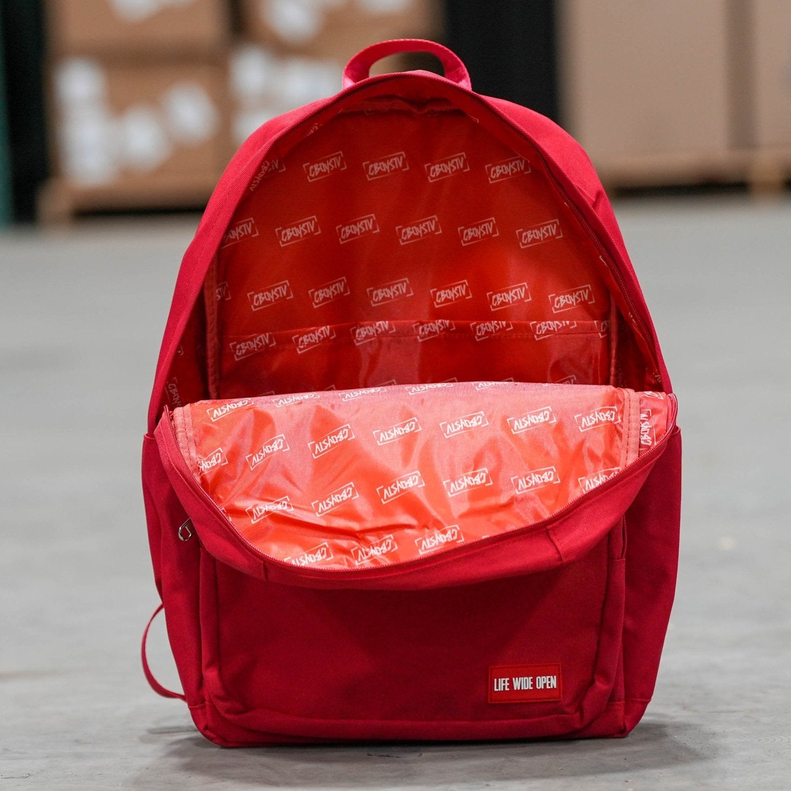 Red Daily Backpack