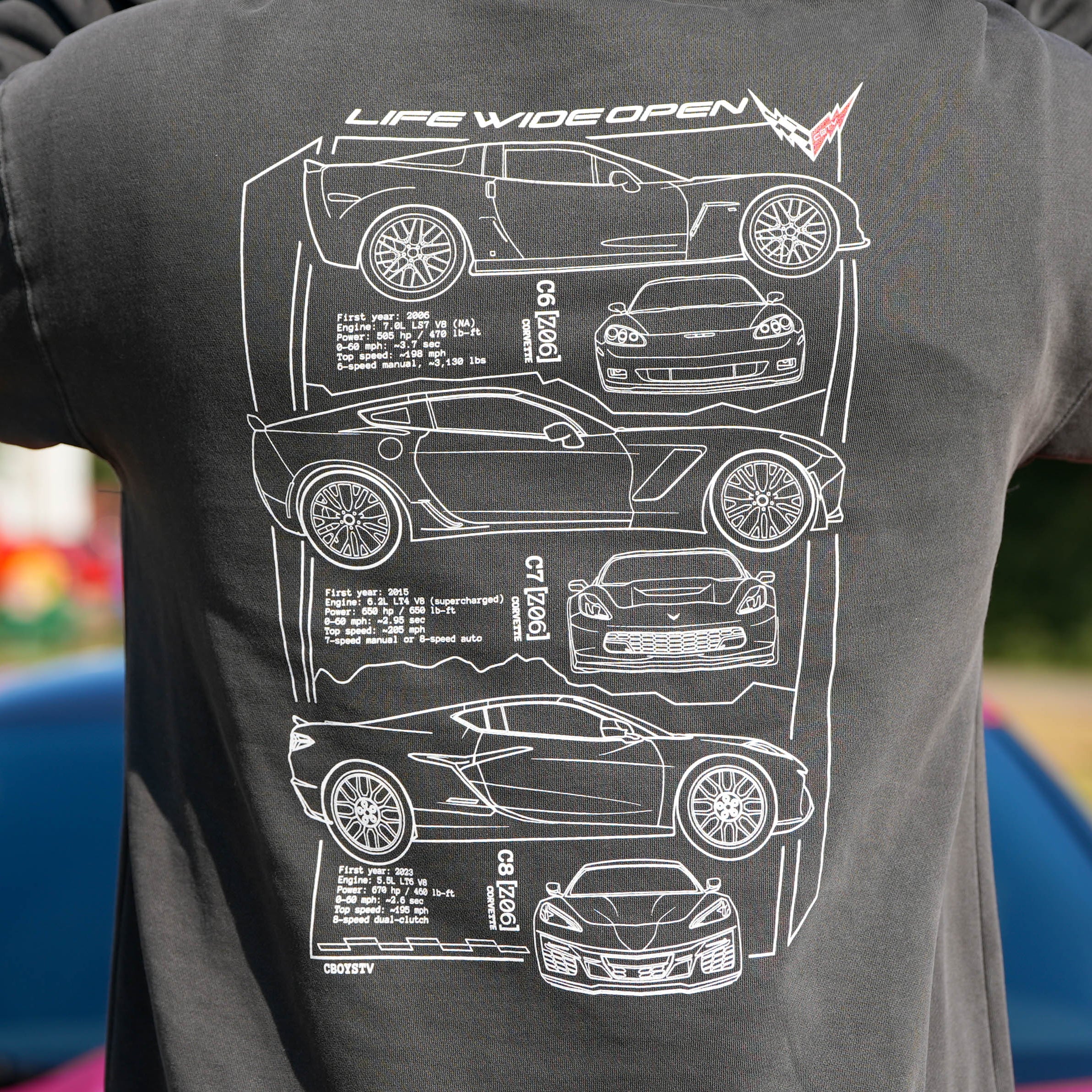 Z06 Tech Spec Hoodie