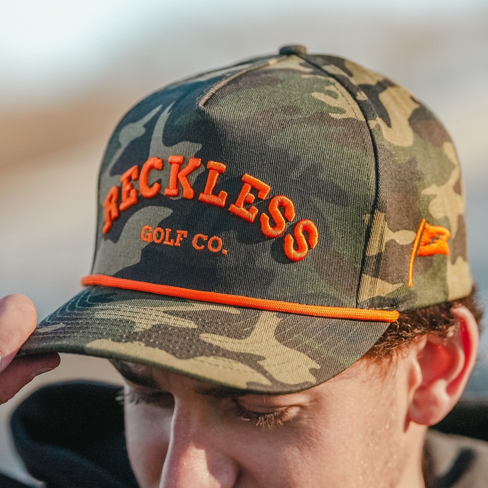 goold golf rockers キャップ　迷彩 CboysTV Factor Heatwave Curved Brim Snapback