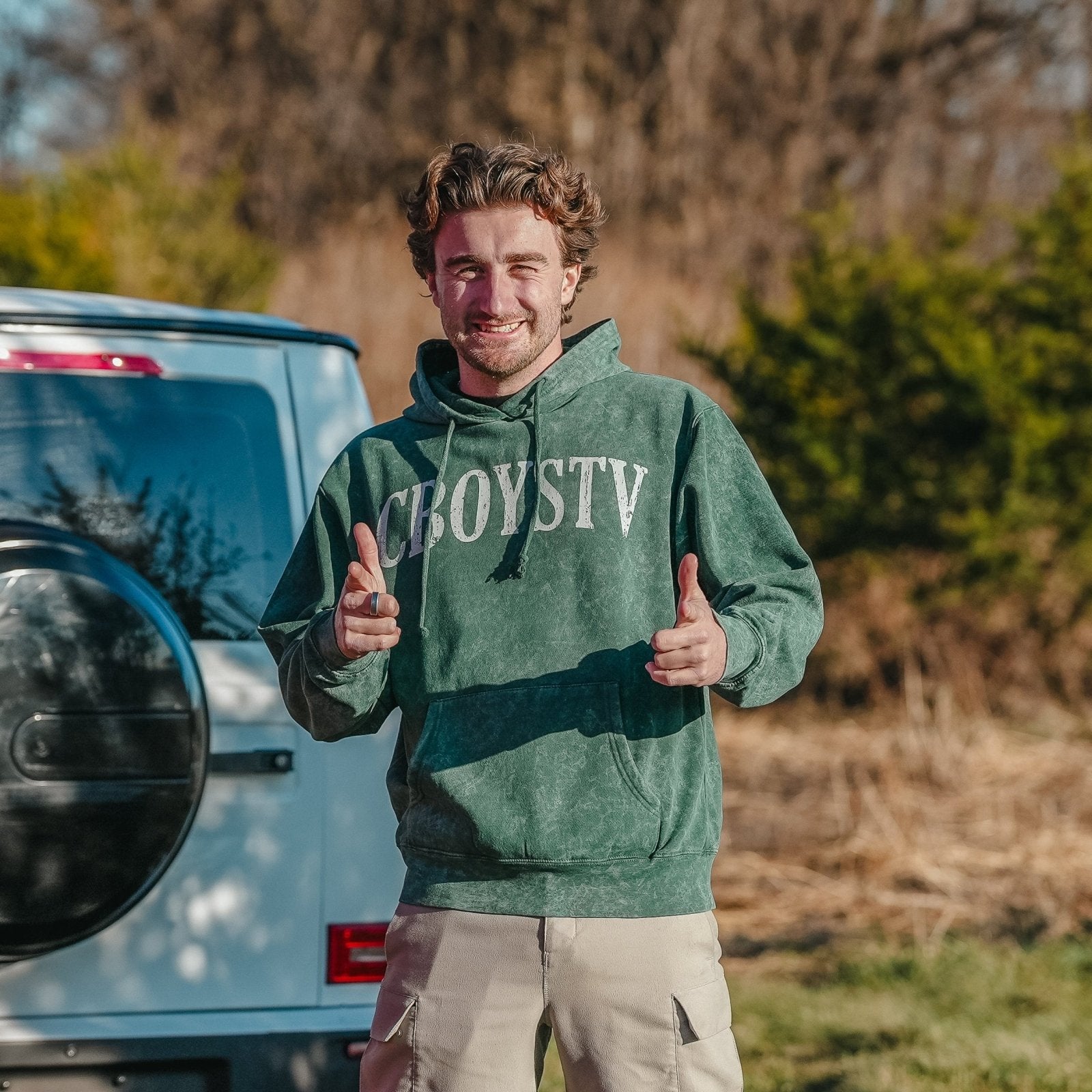 CBOYSTV Green MW Hoodie