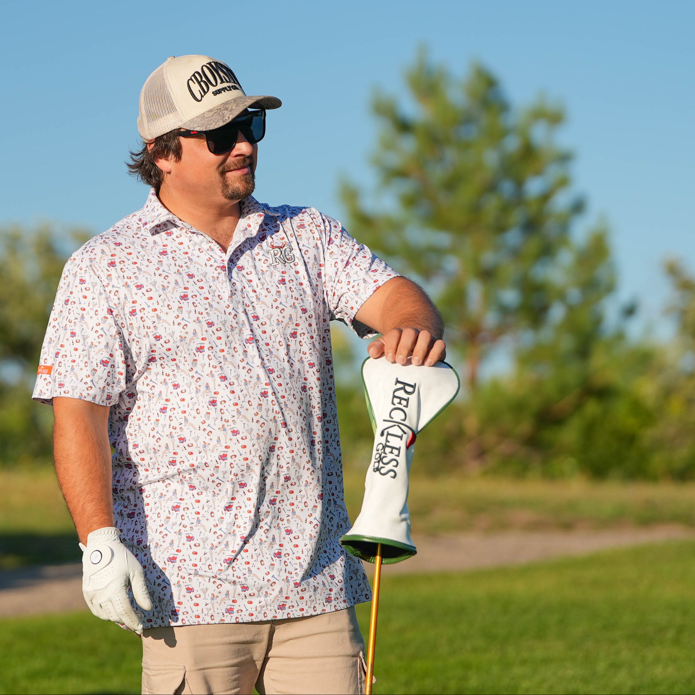 Reckless Golf Club Cover