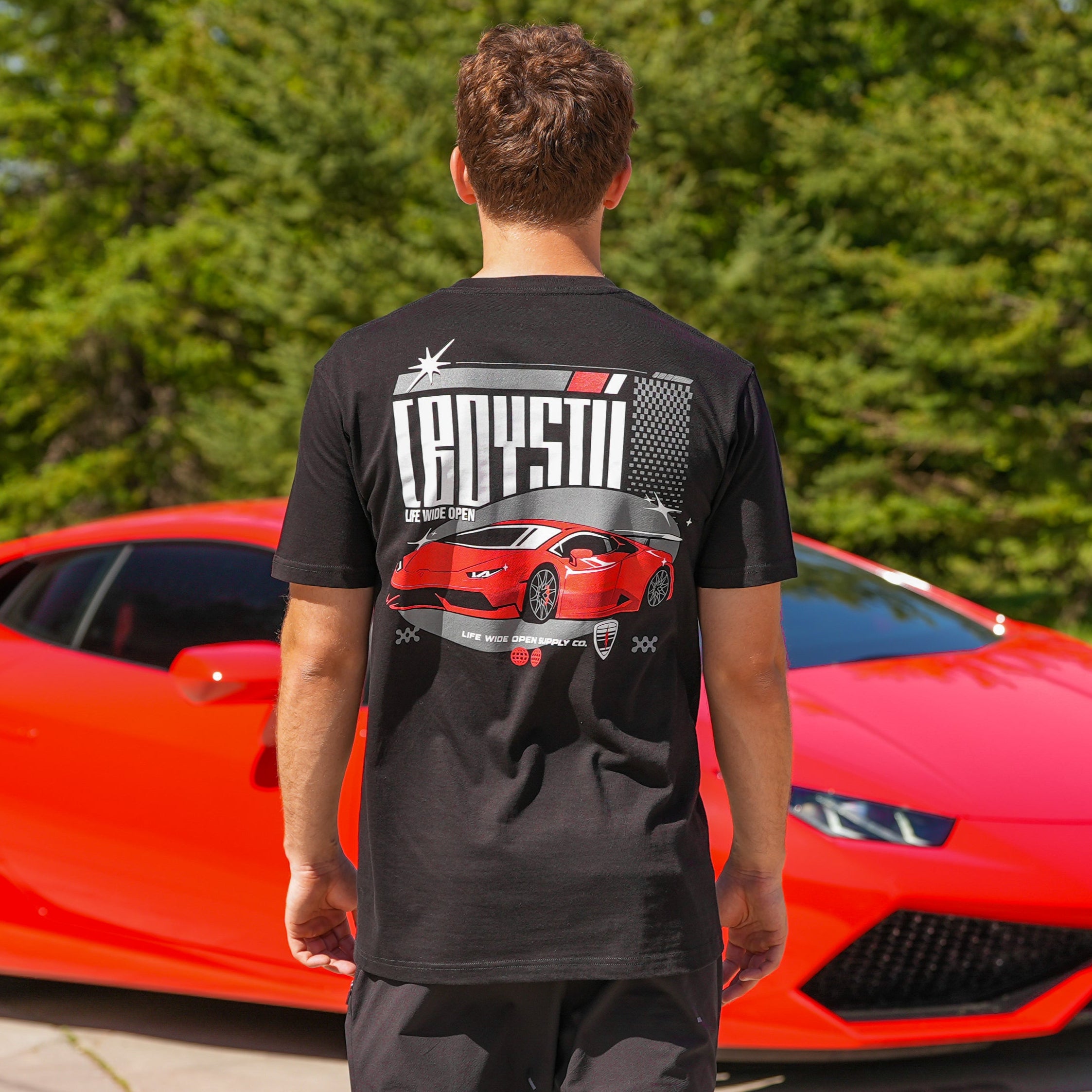 Lamborghini Graphic Tee