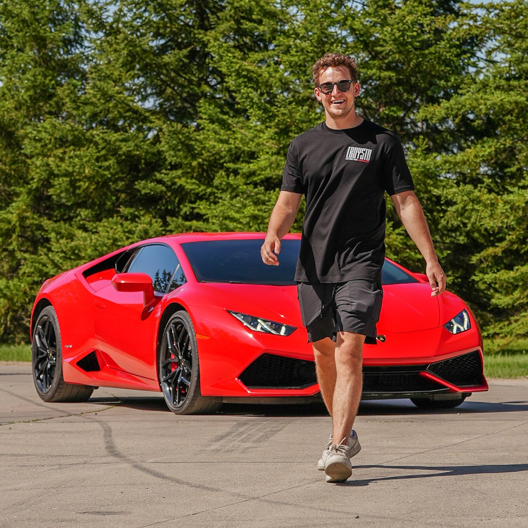 Lamborghini Graphic Tee