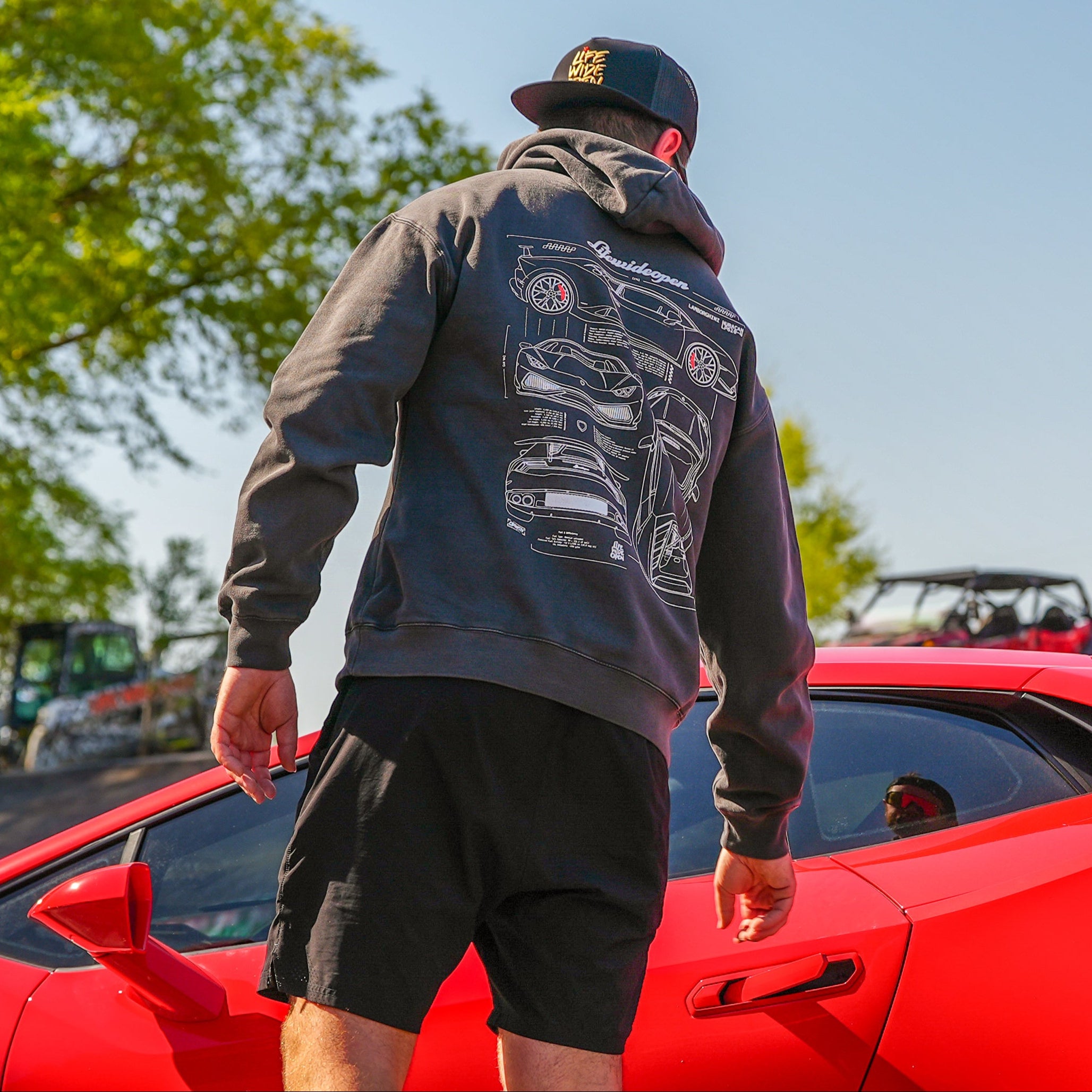 Lamborghini Tech Spec Hoodie