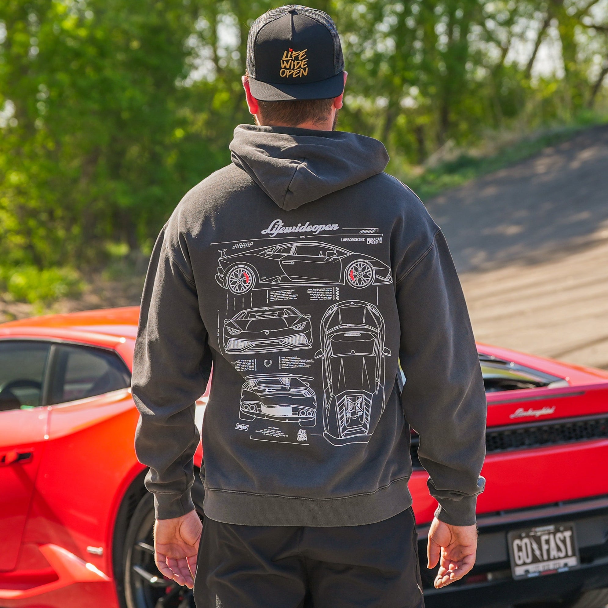 Lamborghini Tech Spec Hoodie
