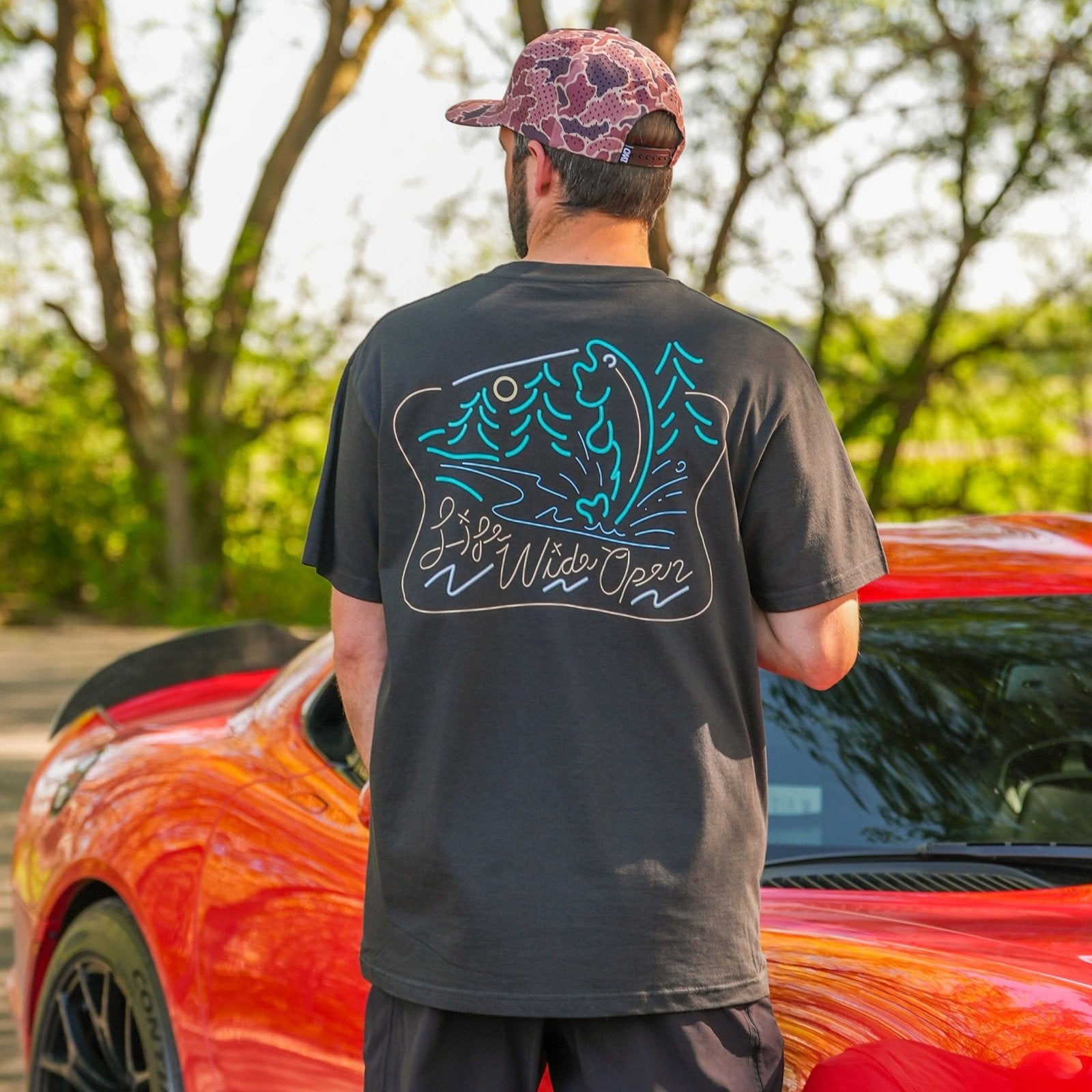 Neon Fishing Tee