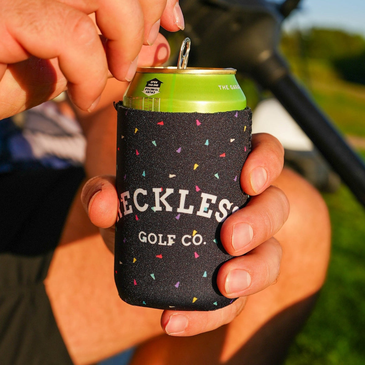 RG Confetti Can Koozie