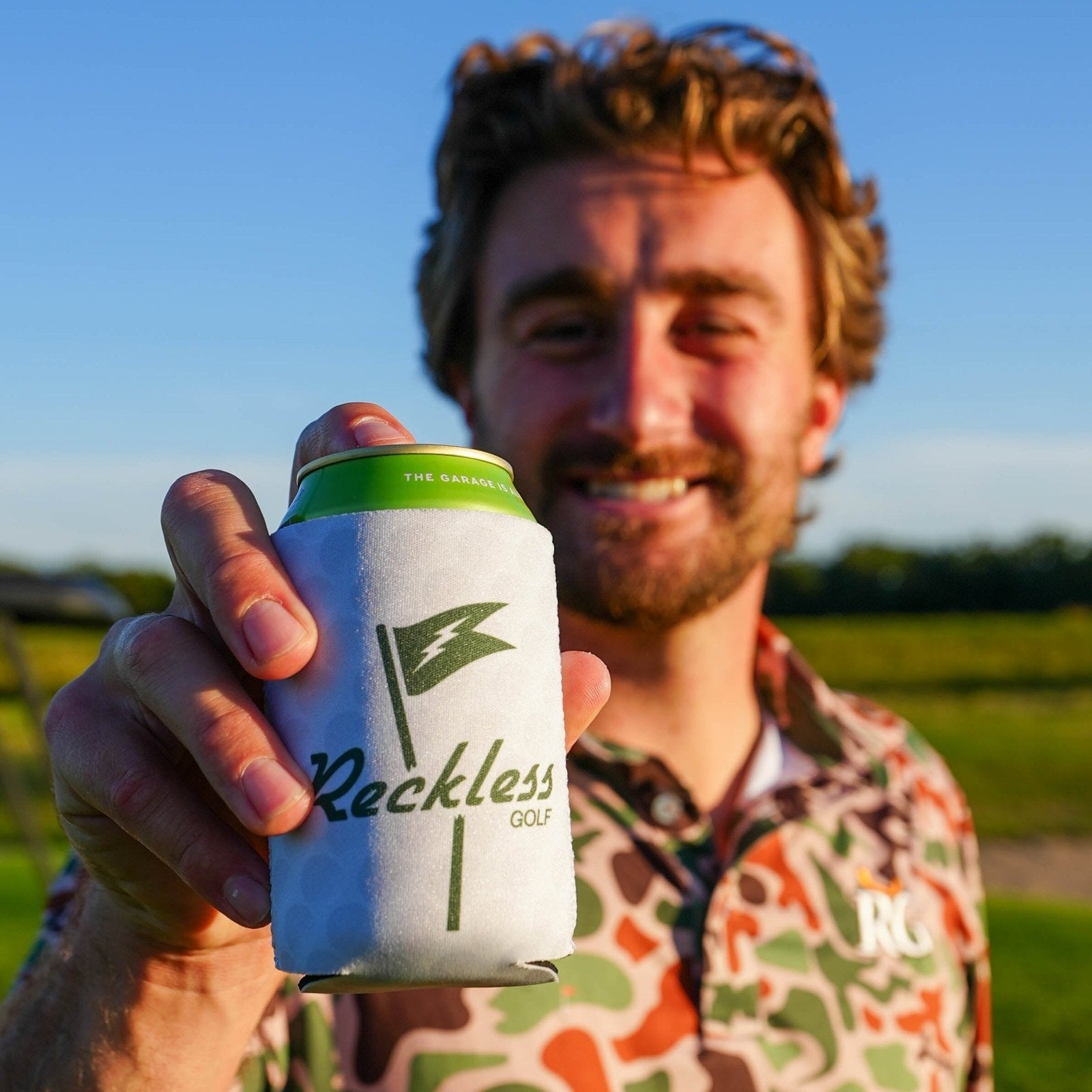 RG Dimple Pattern Can Koozie