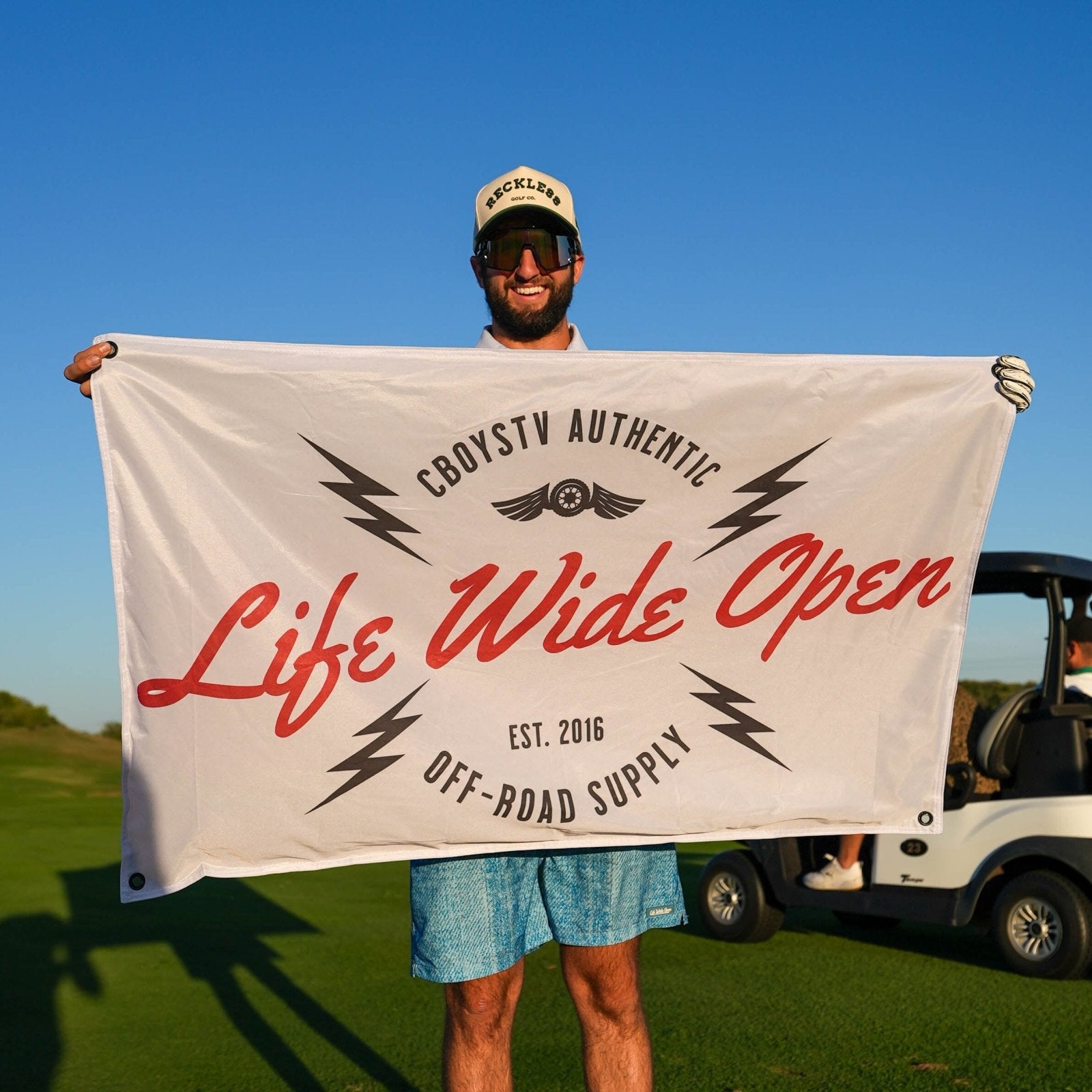Off Road Supply Co Double Sided Flag
