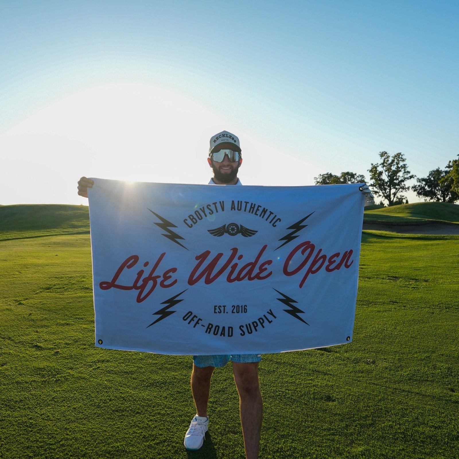 Off Road Supply Co Double Sided Flag