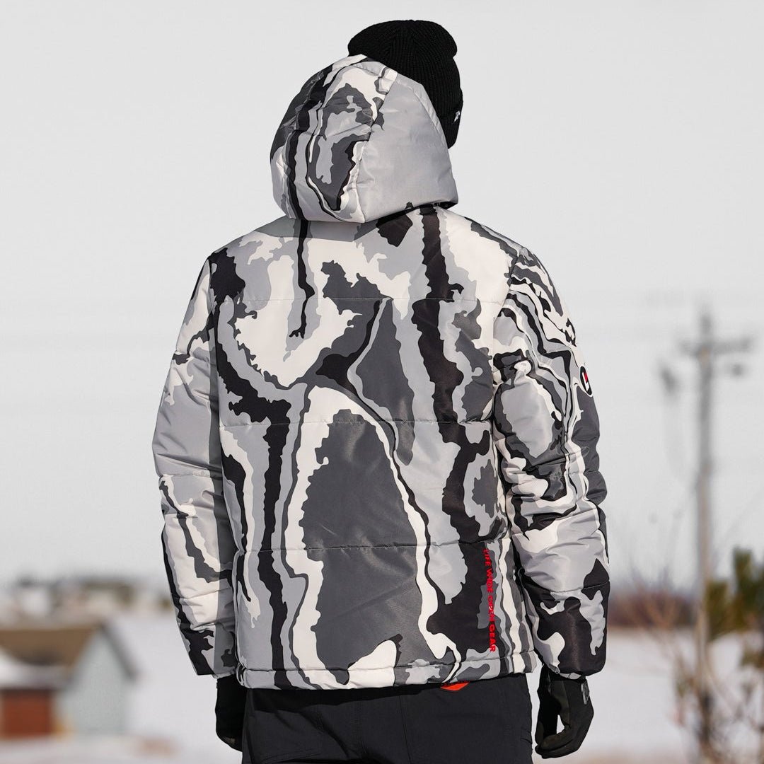 Frost Camo Puffer Jacket