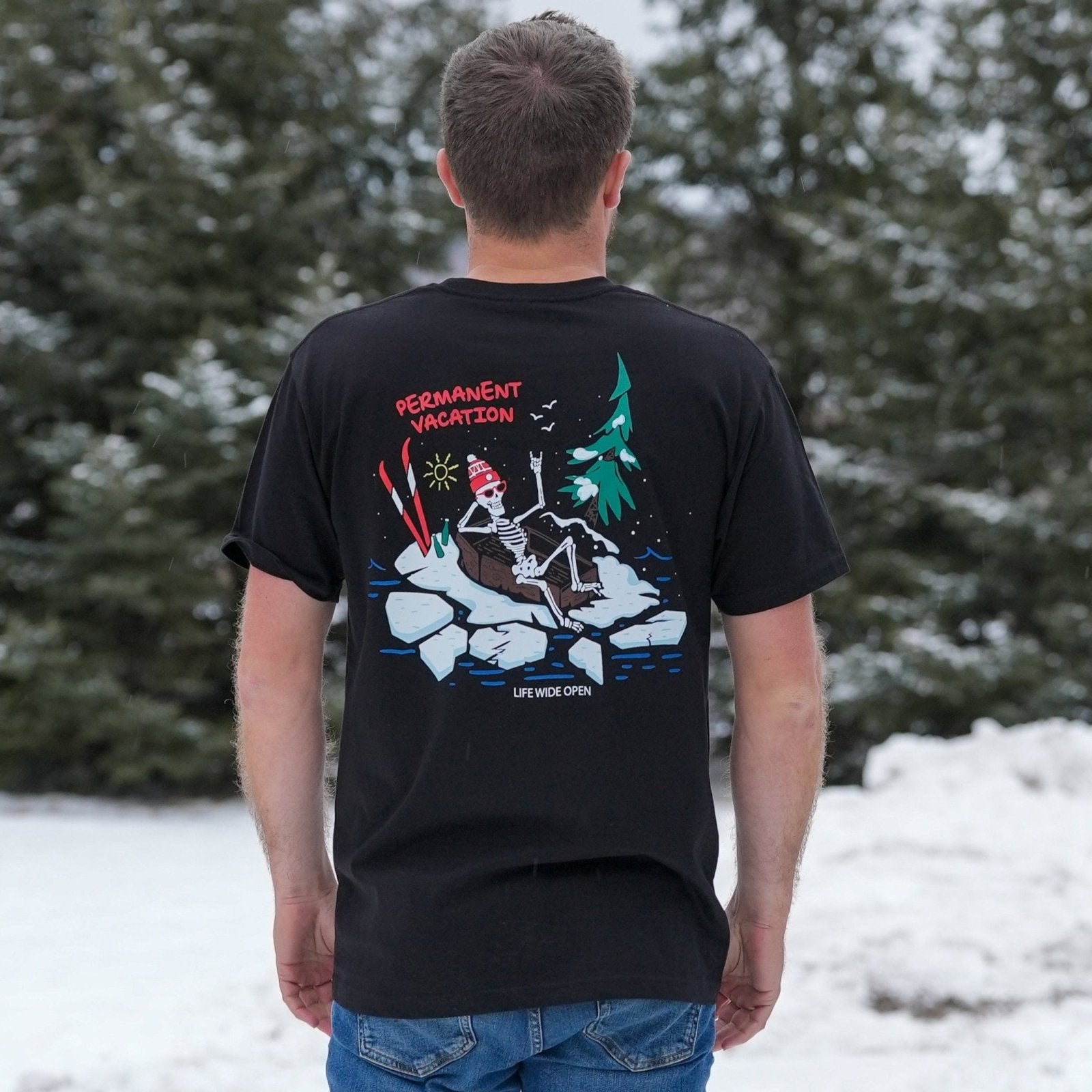 Frosty Vacation Tee