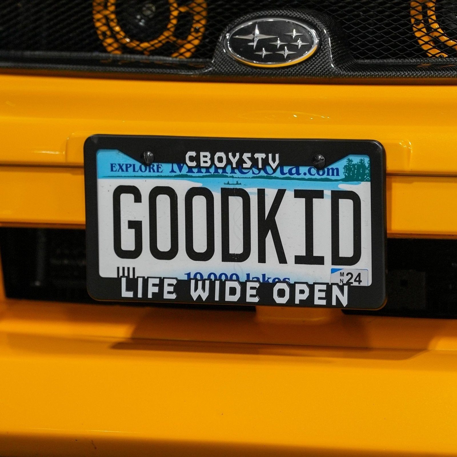 LWO License Plate Frame