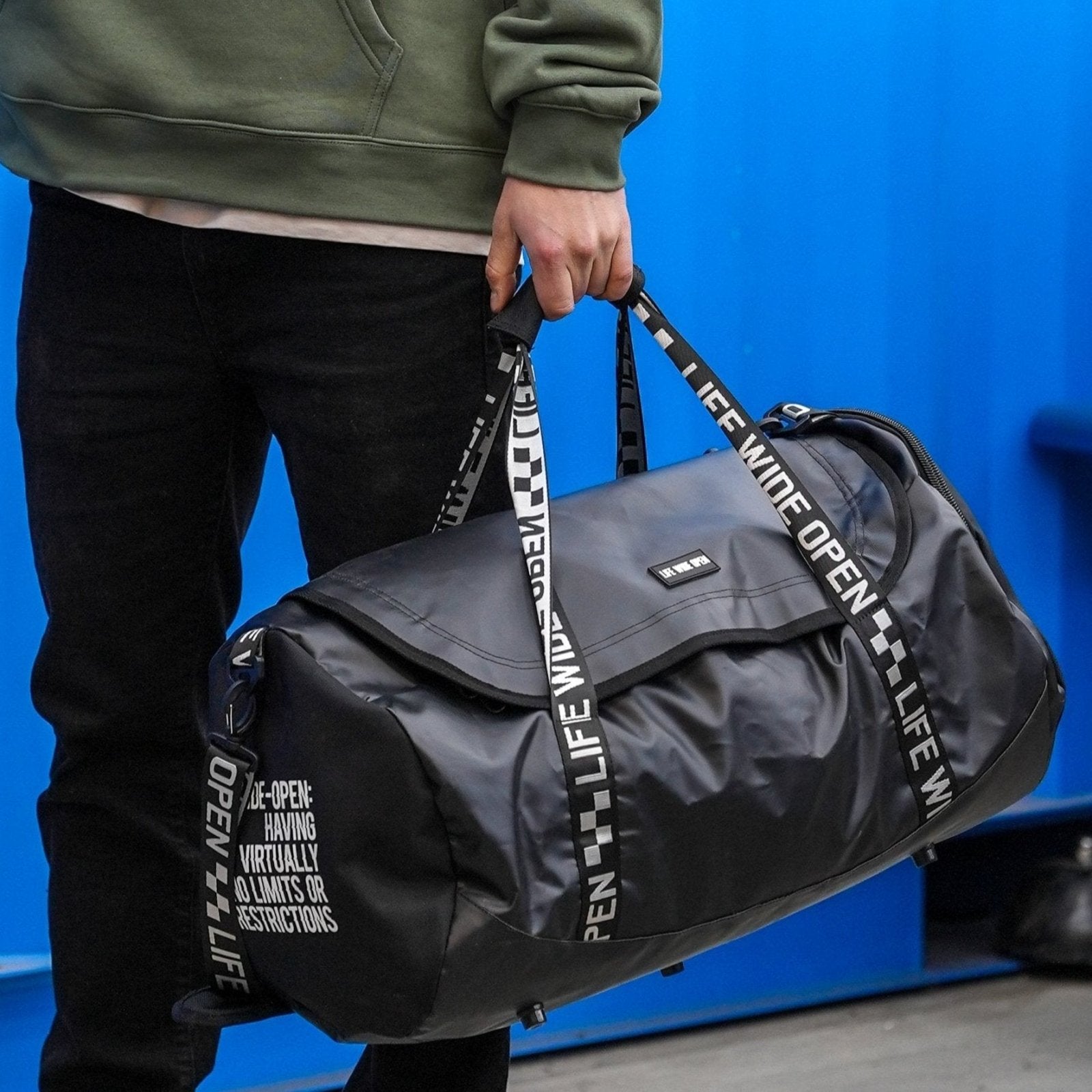 Black Duffel Bag