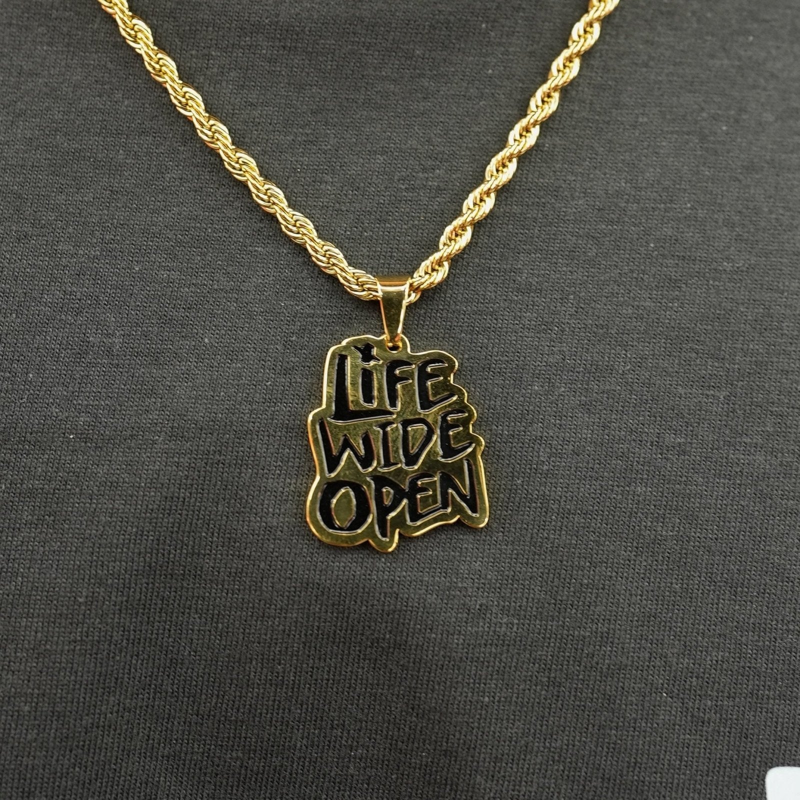 Gold Life Wide Open Rope Chain