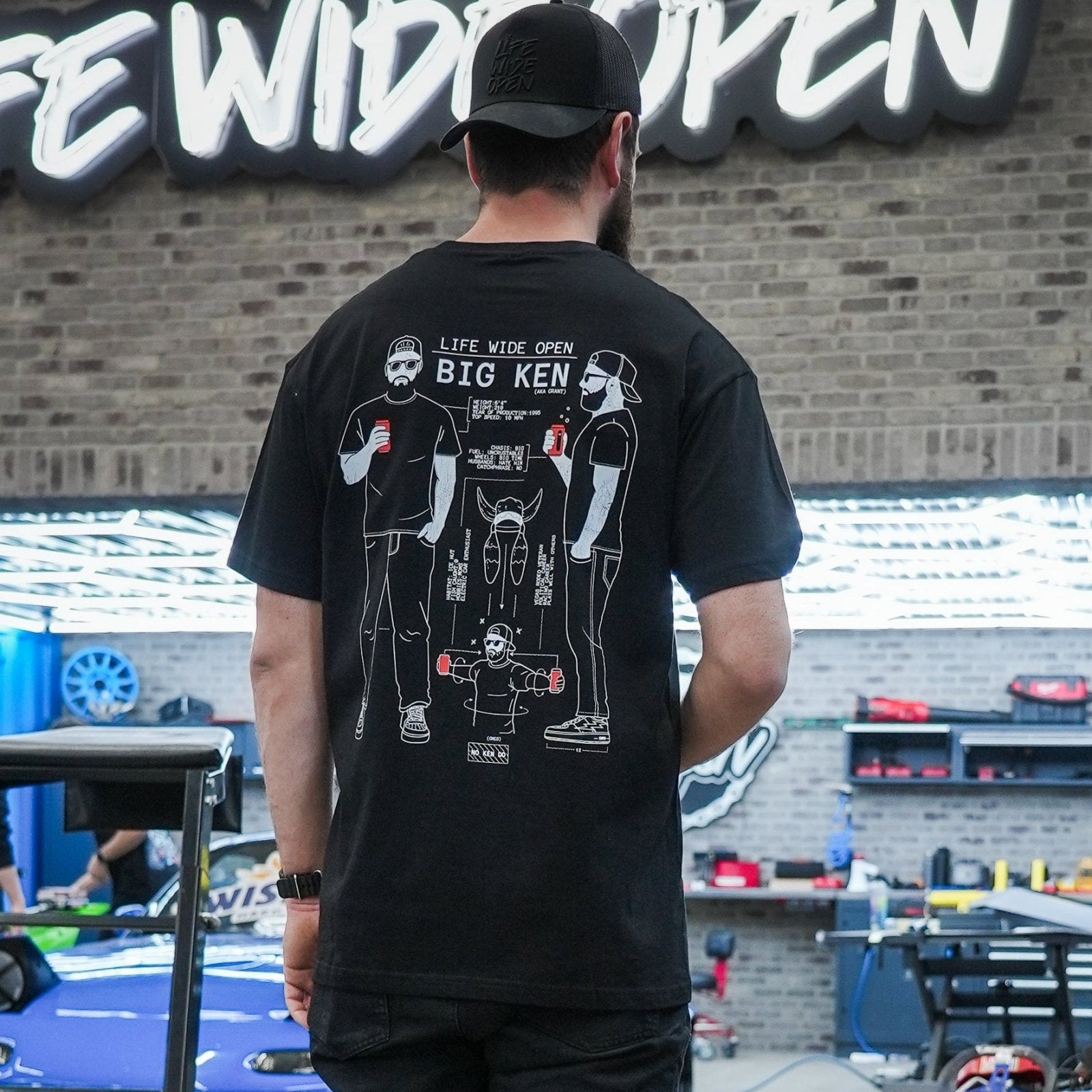 Big Ken Tech Spec Tee