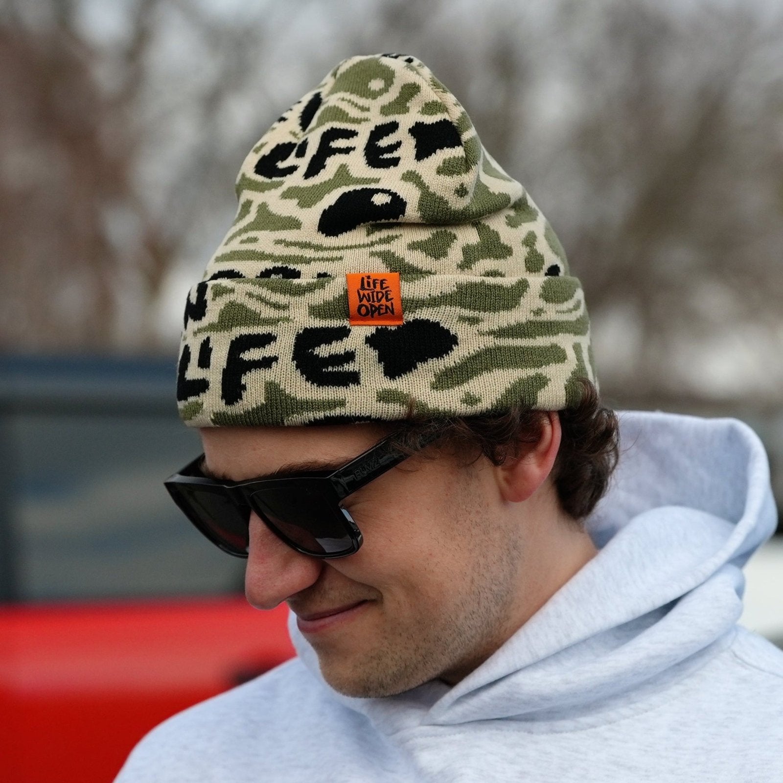 LWO Signature Camo Beanie