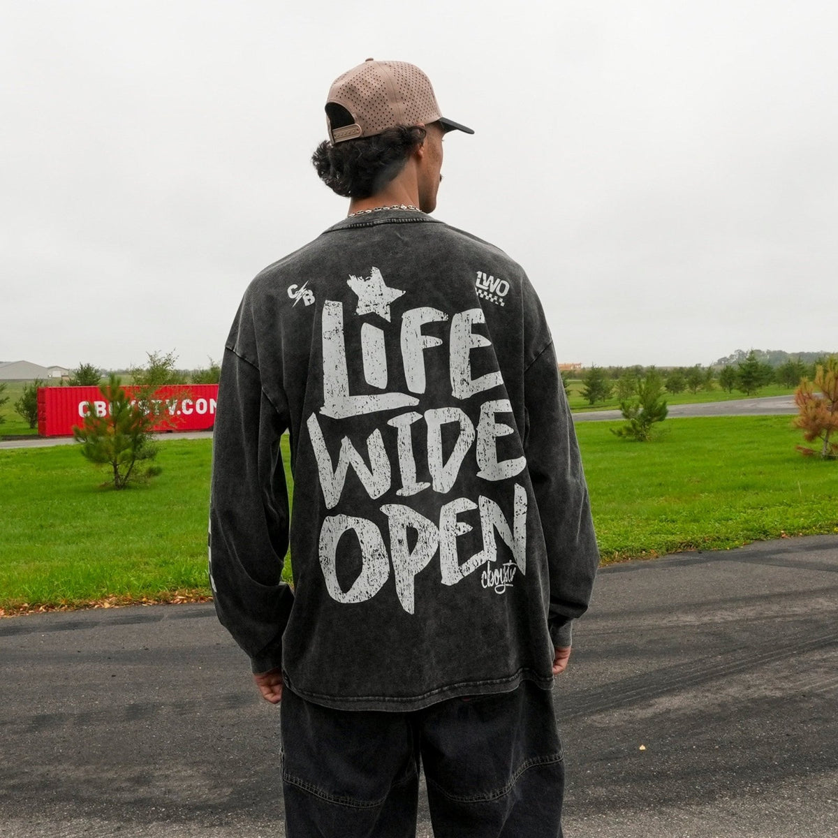 LWO Street Oversized Mineral Wash Long Sleeve