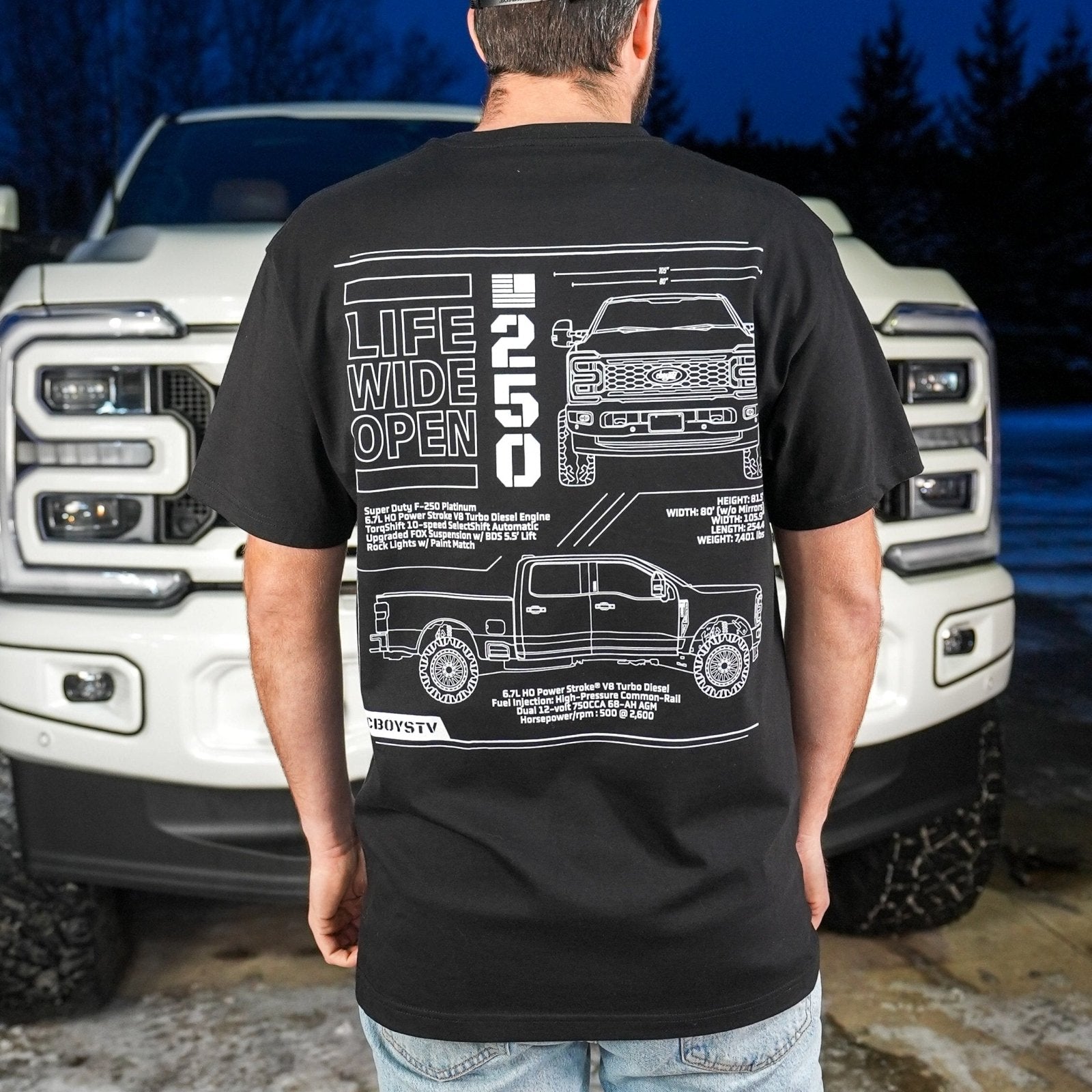 F250 Tech Spec Tee