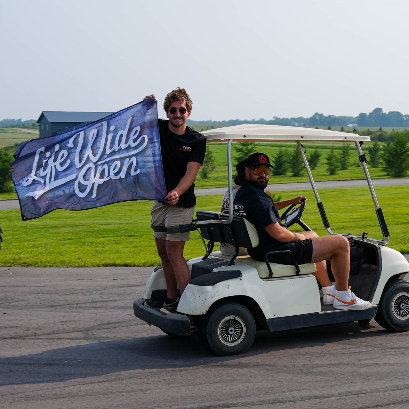 Tire Track Flag