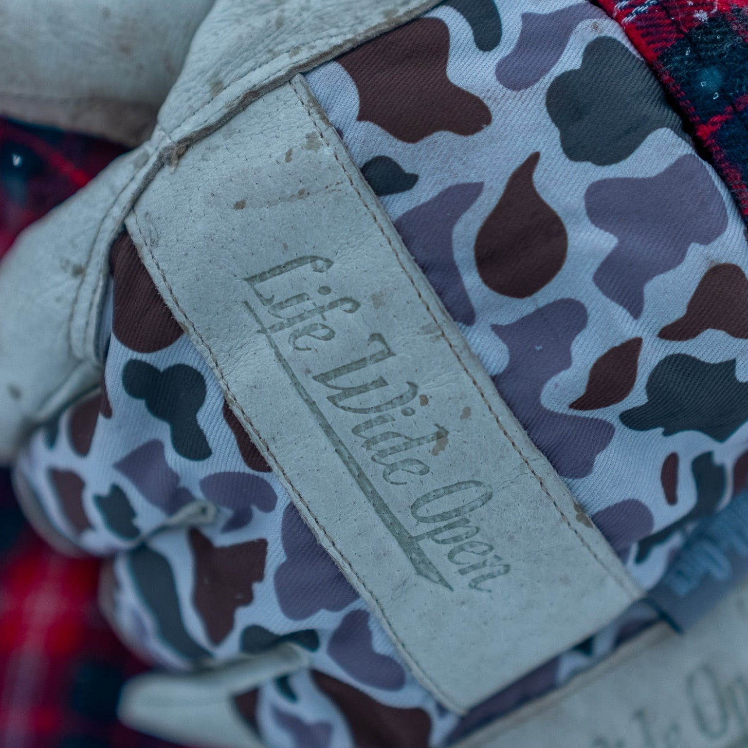 Duck Camo Work Gloves