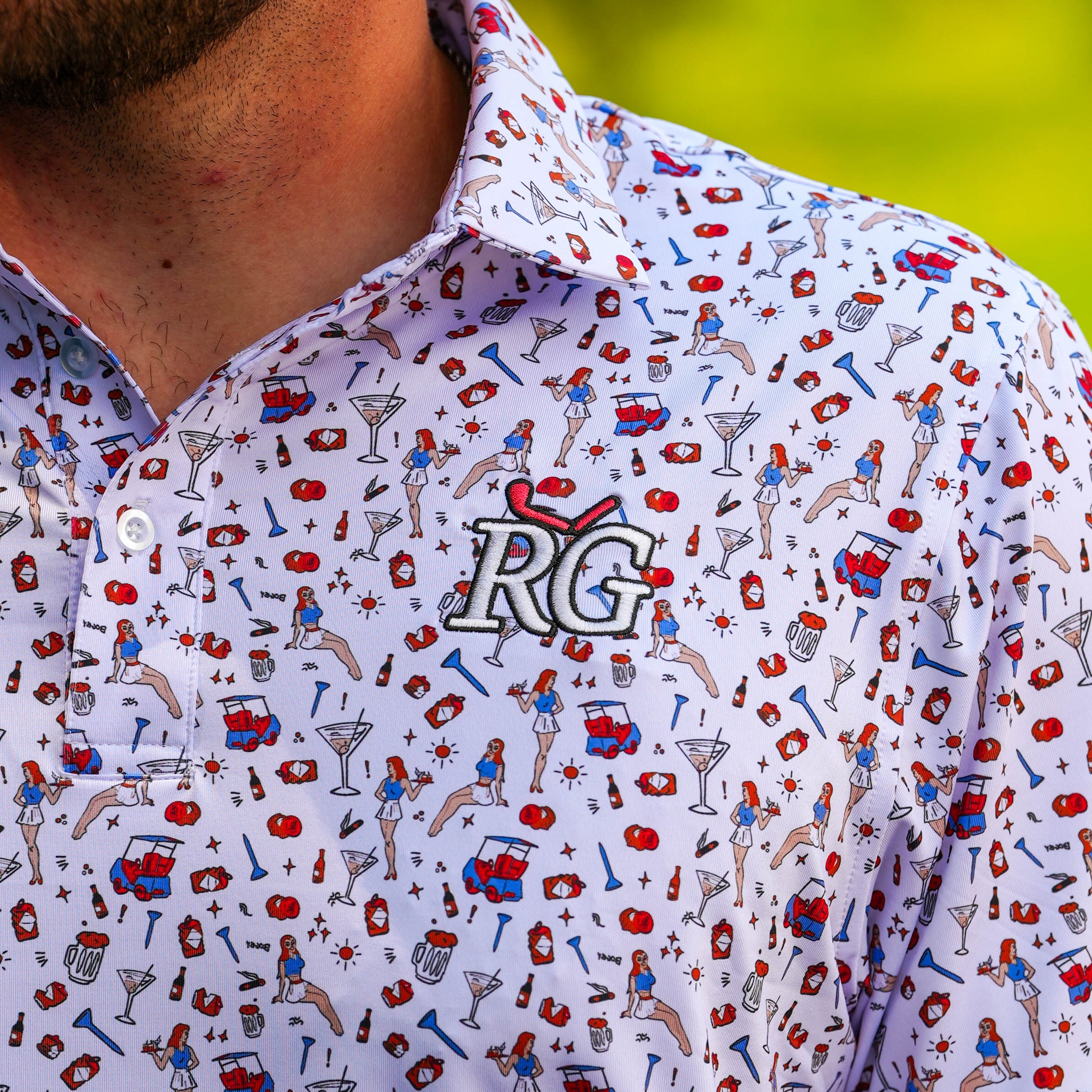 Party Cart RG Golf Polo