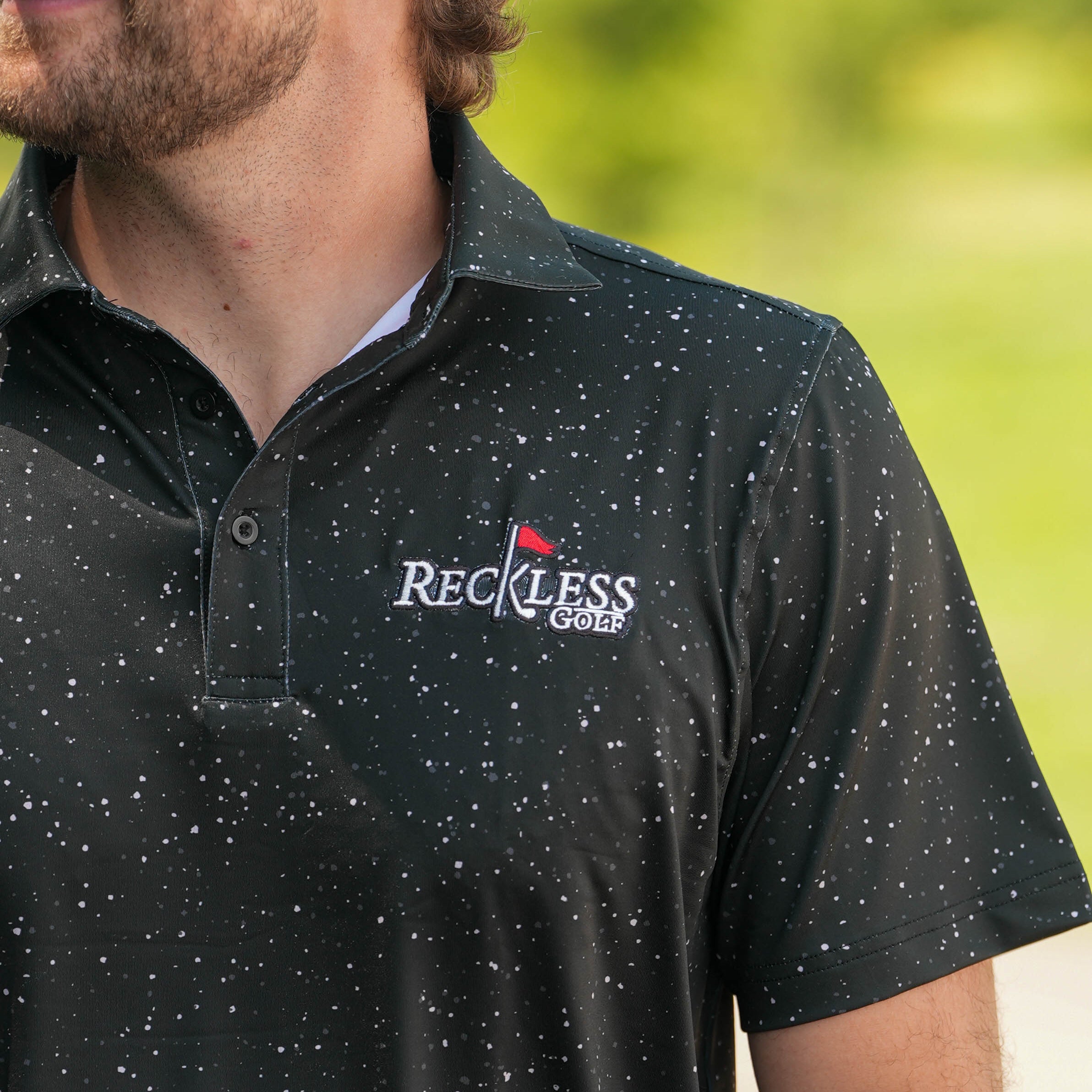 Blackout Splatter RG Golf Polo