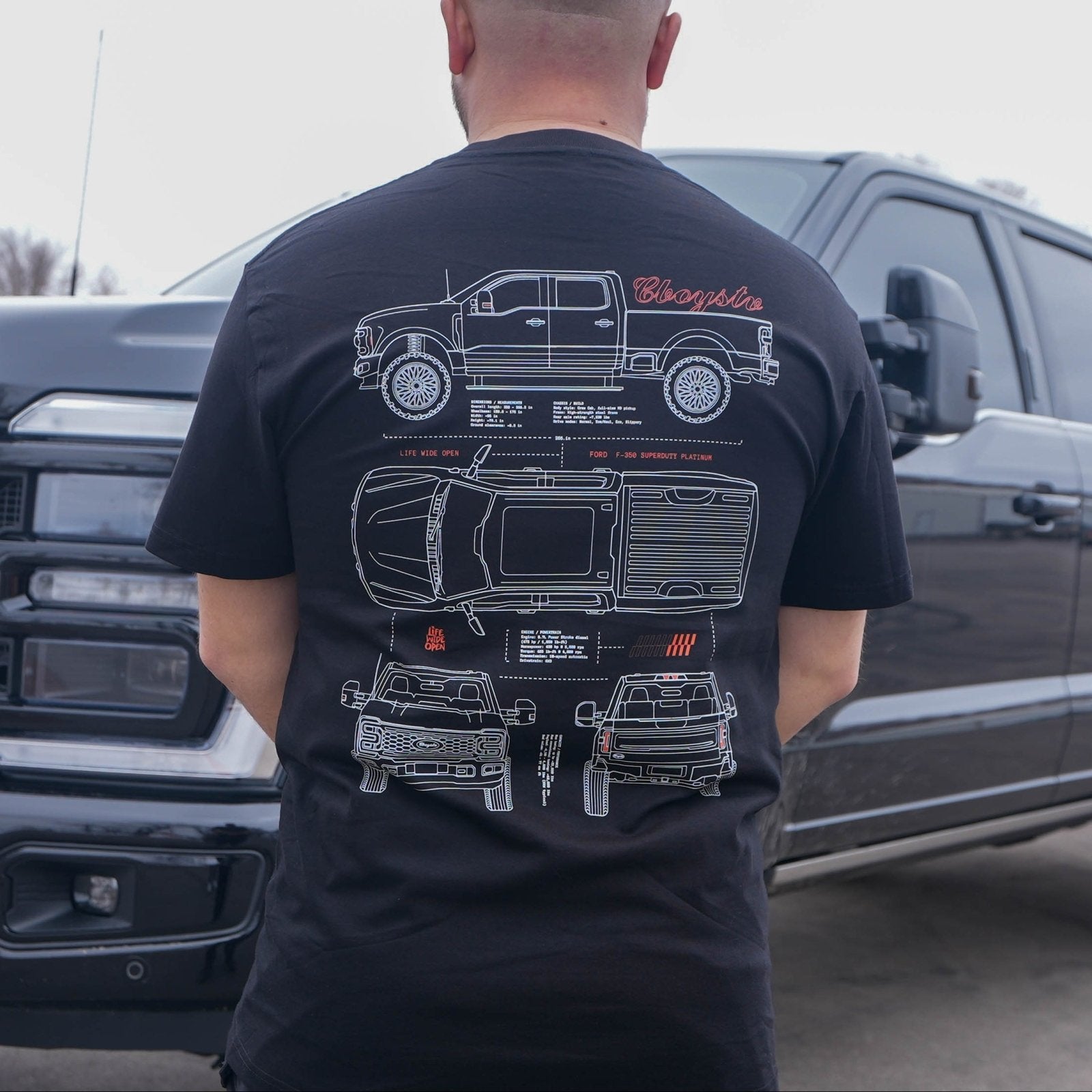 F350 Tech Spec Tee