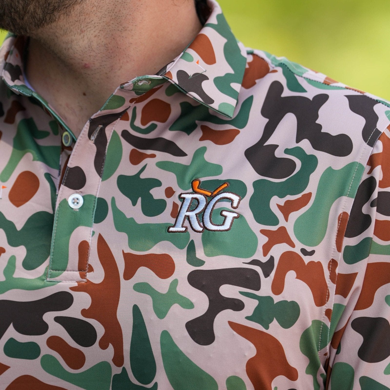 Bunker Camo RG Golf Polo